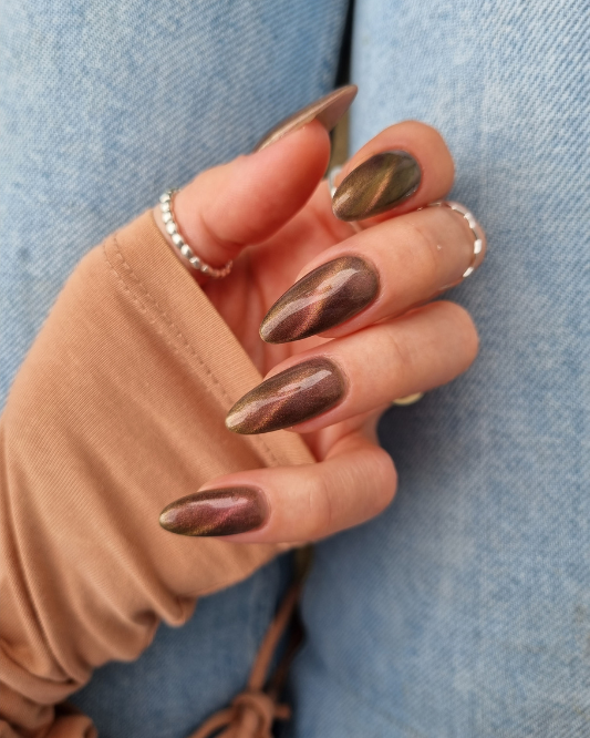 nails for a brown dress Daisy Linen Dress main image 1