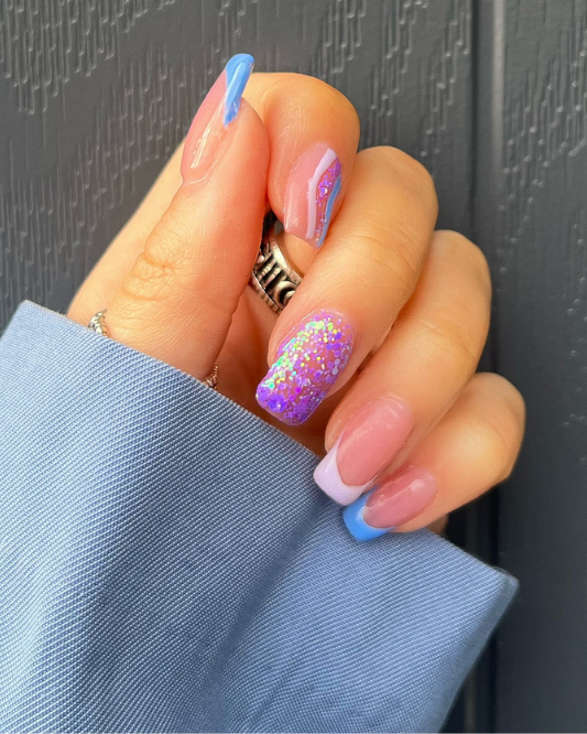 Sparkly & Glitter Nail Ideas We'll Be Wearing in 2024 (& How to Do Them)