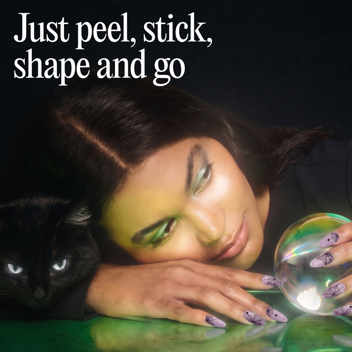 Gel Nail Wraps - Cobweb Cutie