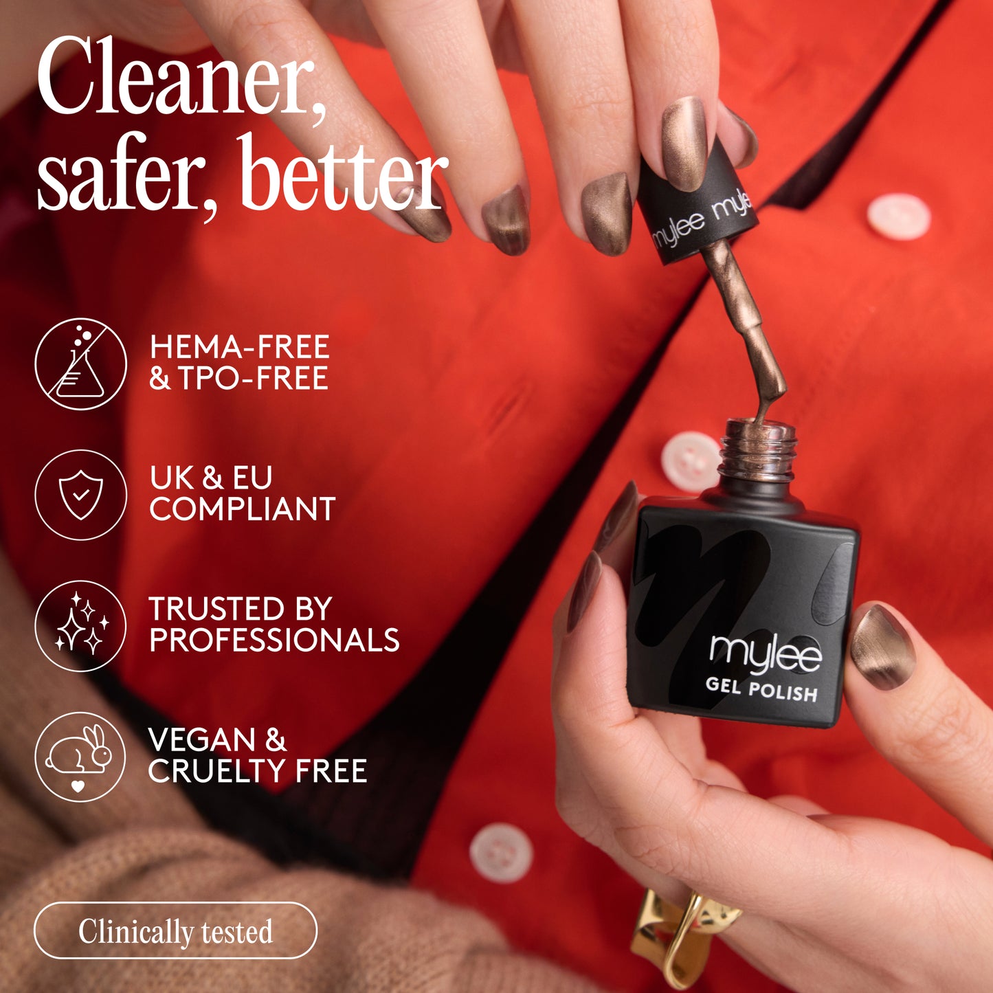 Mylee Gel Polish Duo - The Art Of Everyday Cat-Eye Gel Polish