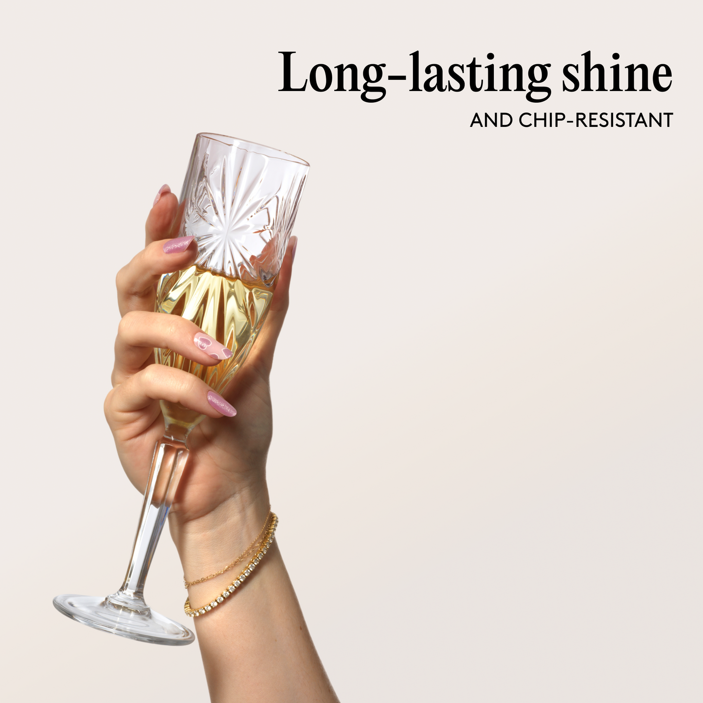 Mylee Gel Nail Wraps - In a Heartbeat