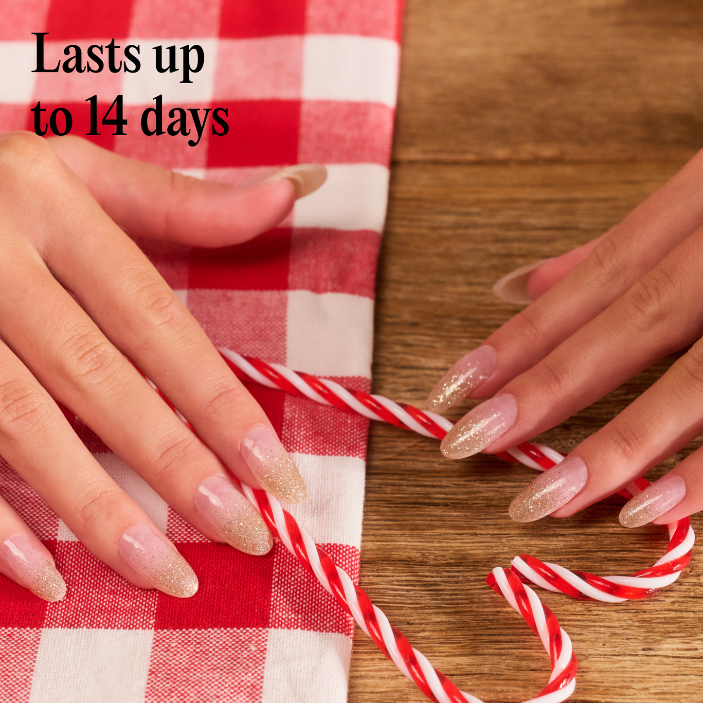 Mylee Gel Nail Wraps - Pink Champers