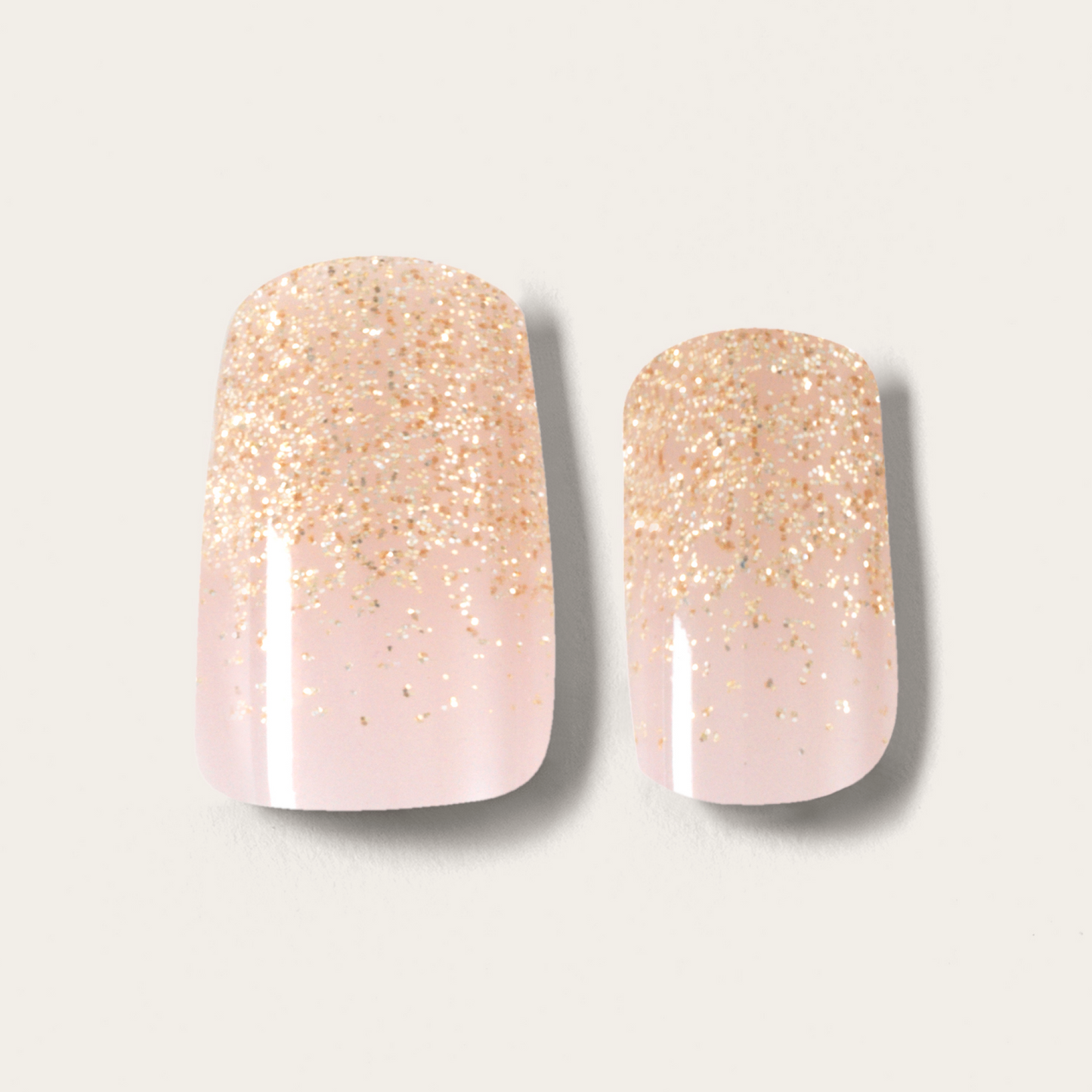 Mylee Gel Nail Wraps - Pink Champers