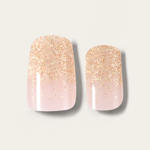Mylee Gel Nail Wraps - Pink Champers