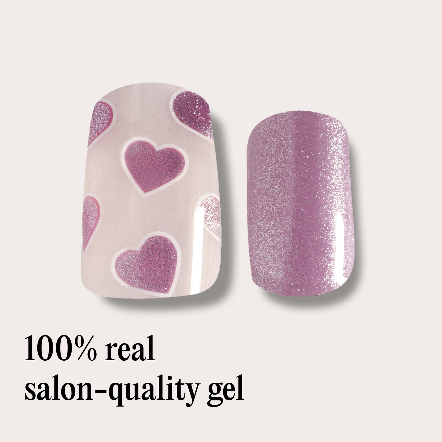 Mylee Gel Nail Wraps - In a Heartbeat