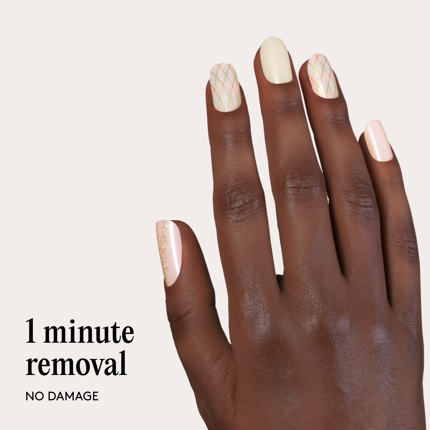Mylee Gel Nail Wraps - Fetch