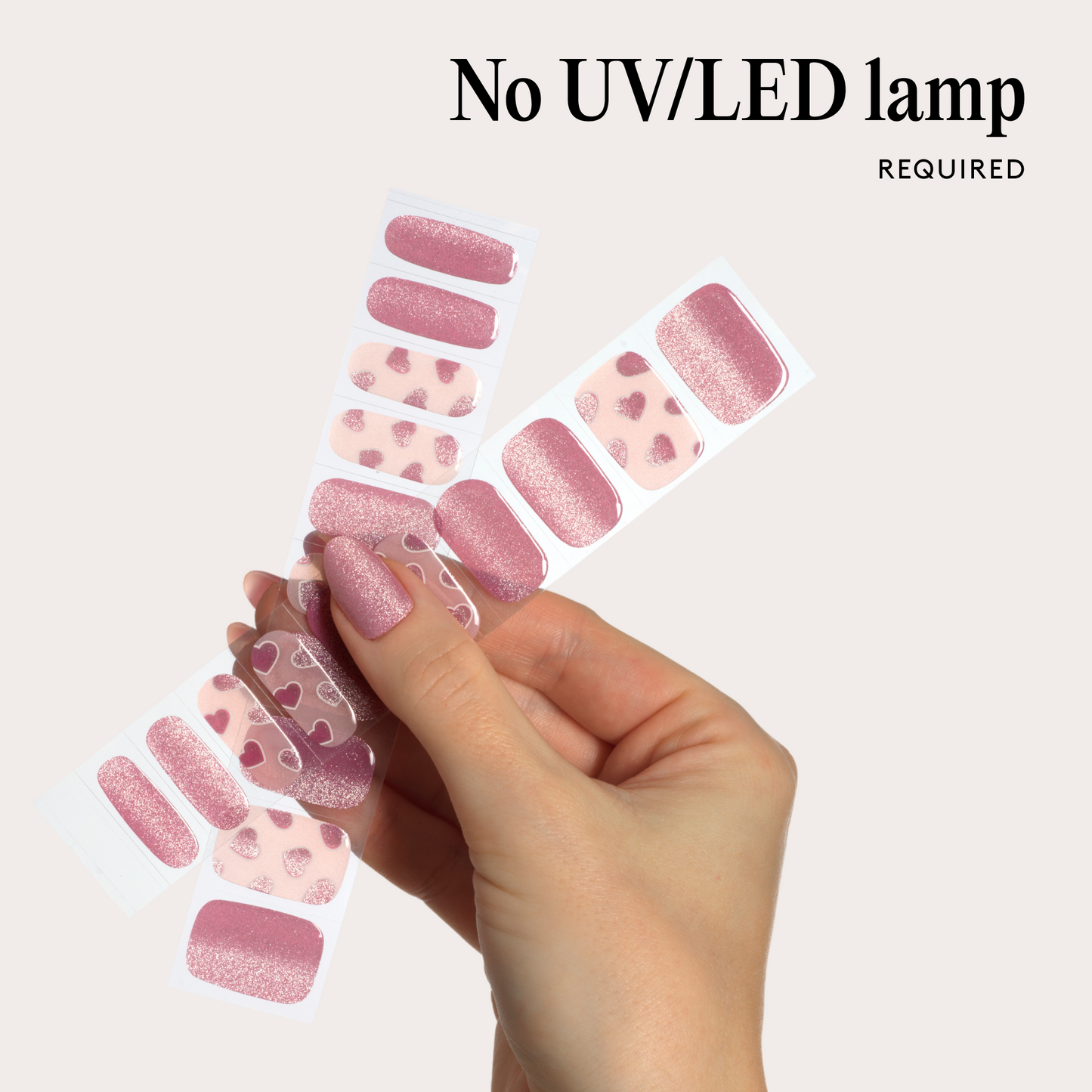 Mylee Gel Nail Wraps - In a Heartbeat