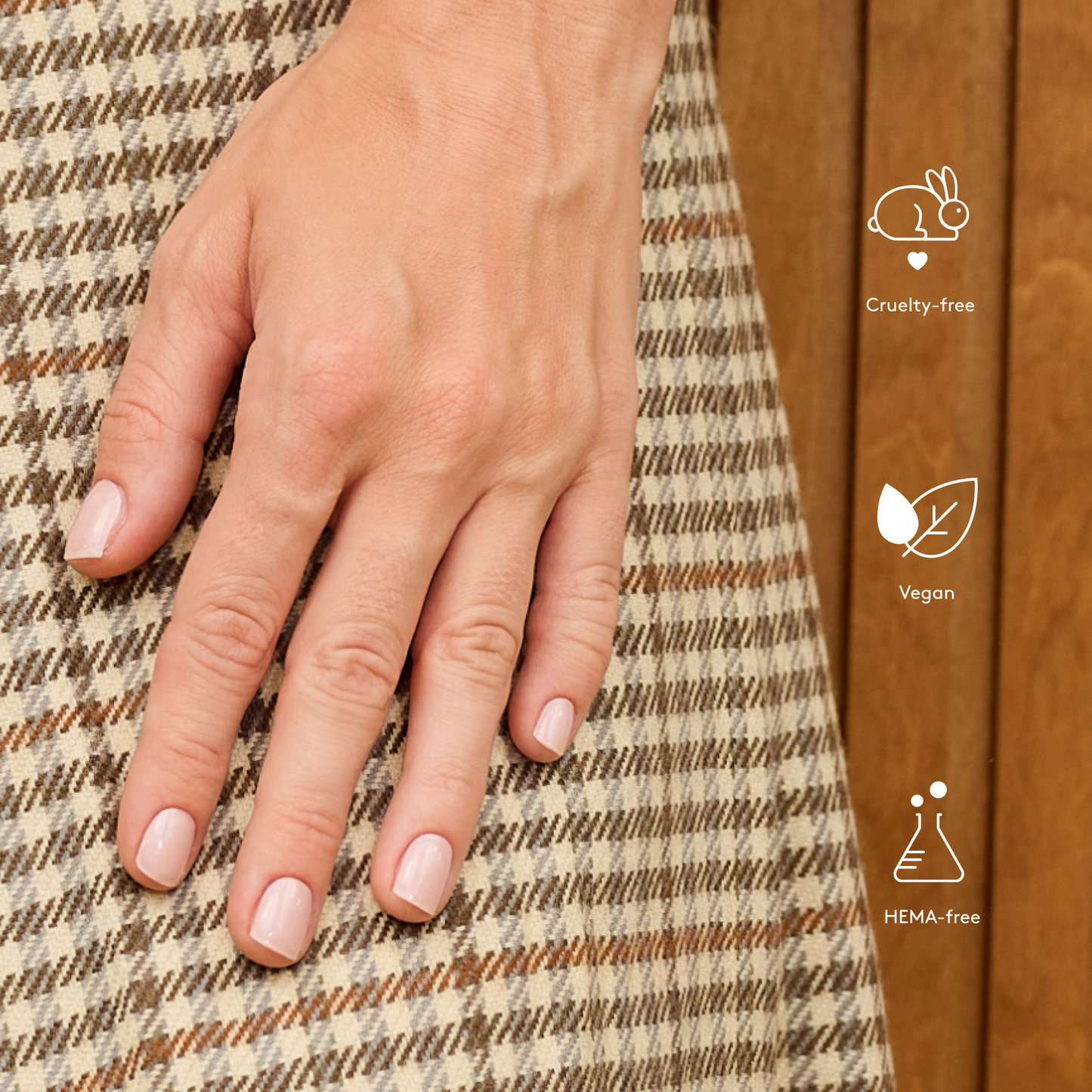 Mylee Gel Nail Wraps - On Campus