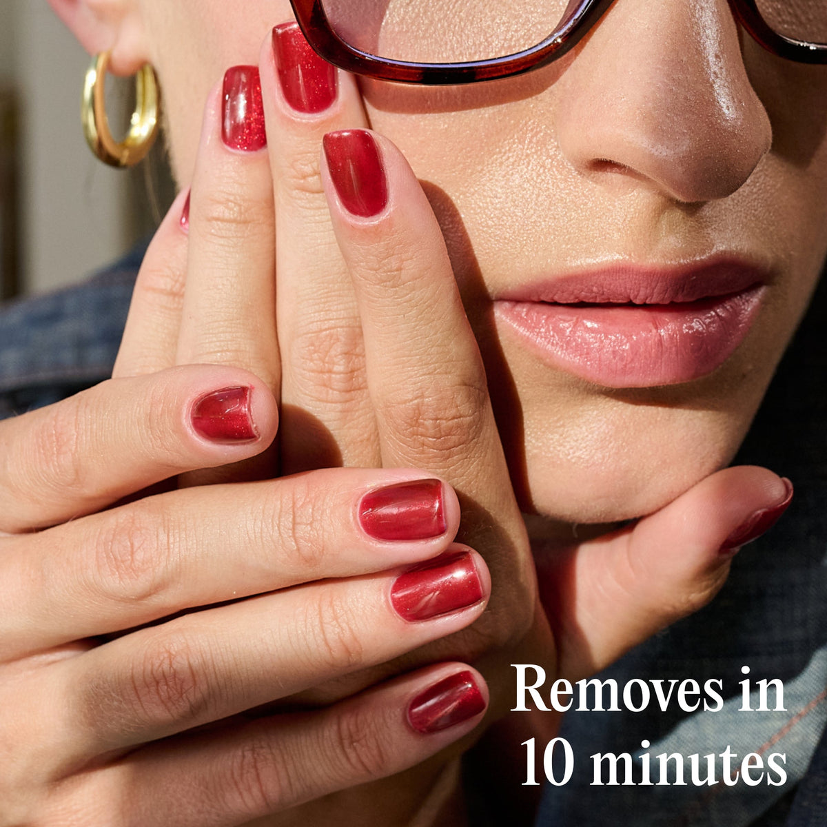 Mylee Cat-Eye Gel Polish - Red Hot Gossip