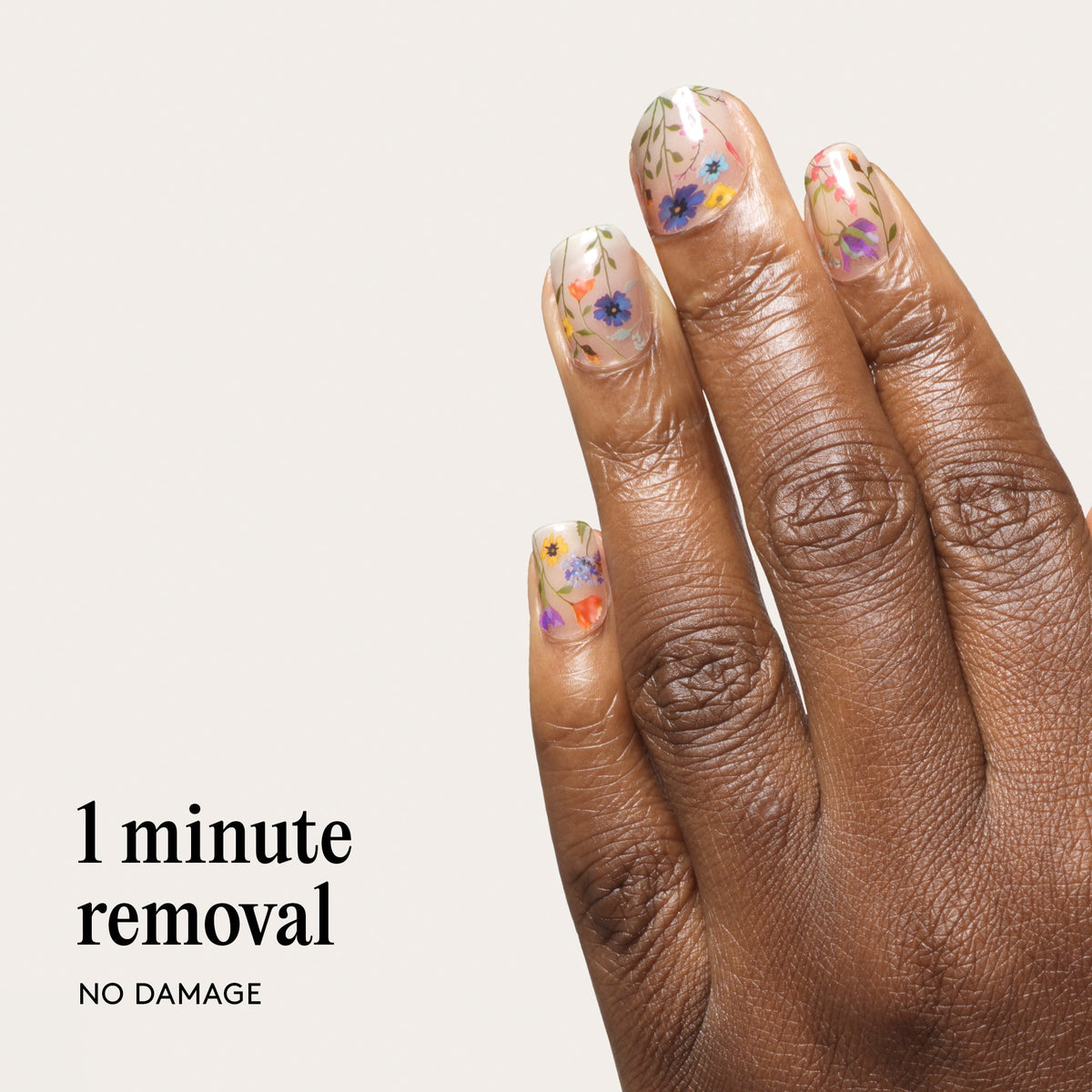 Mylee Gel Nail Wraps - Blooming Lovely
