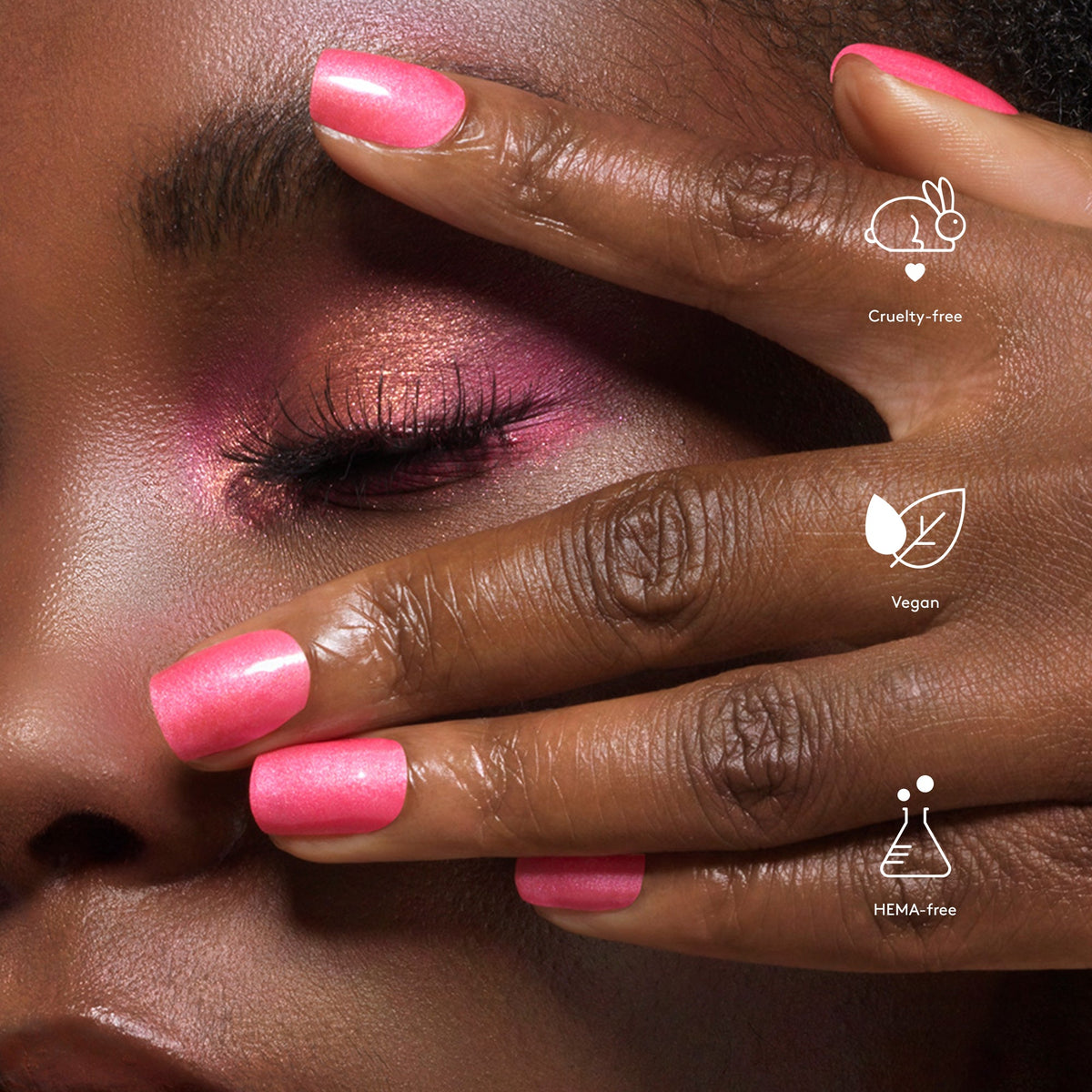 Mylee Gel Nail Wraps - Bubble Gum
