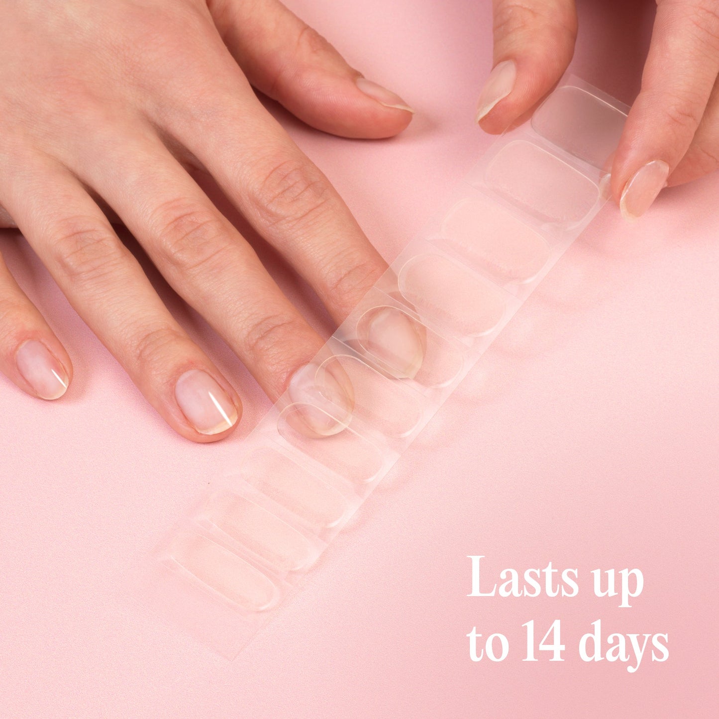 Mylee Gel Nail Wraps - Clear As Day