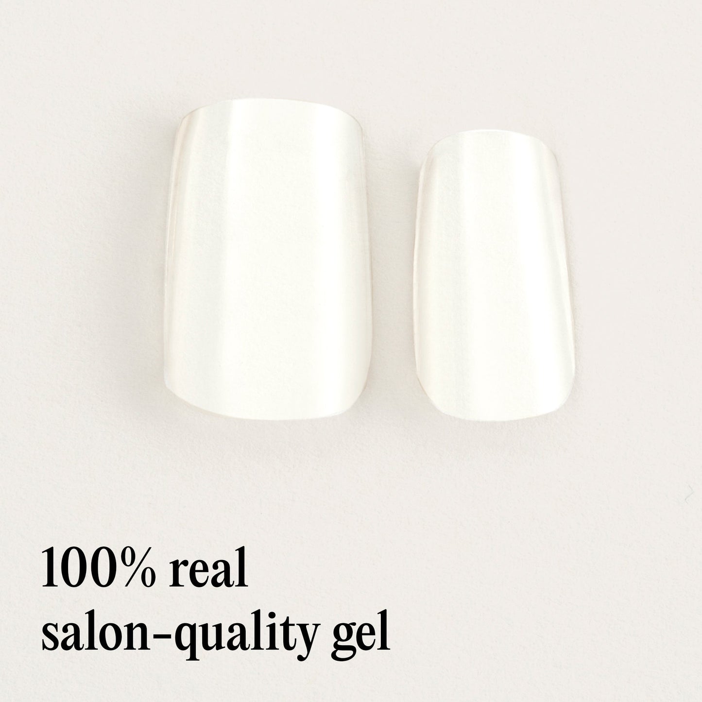 Mylee Gel Nail Wraps - Clear As Day