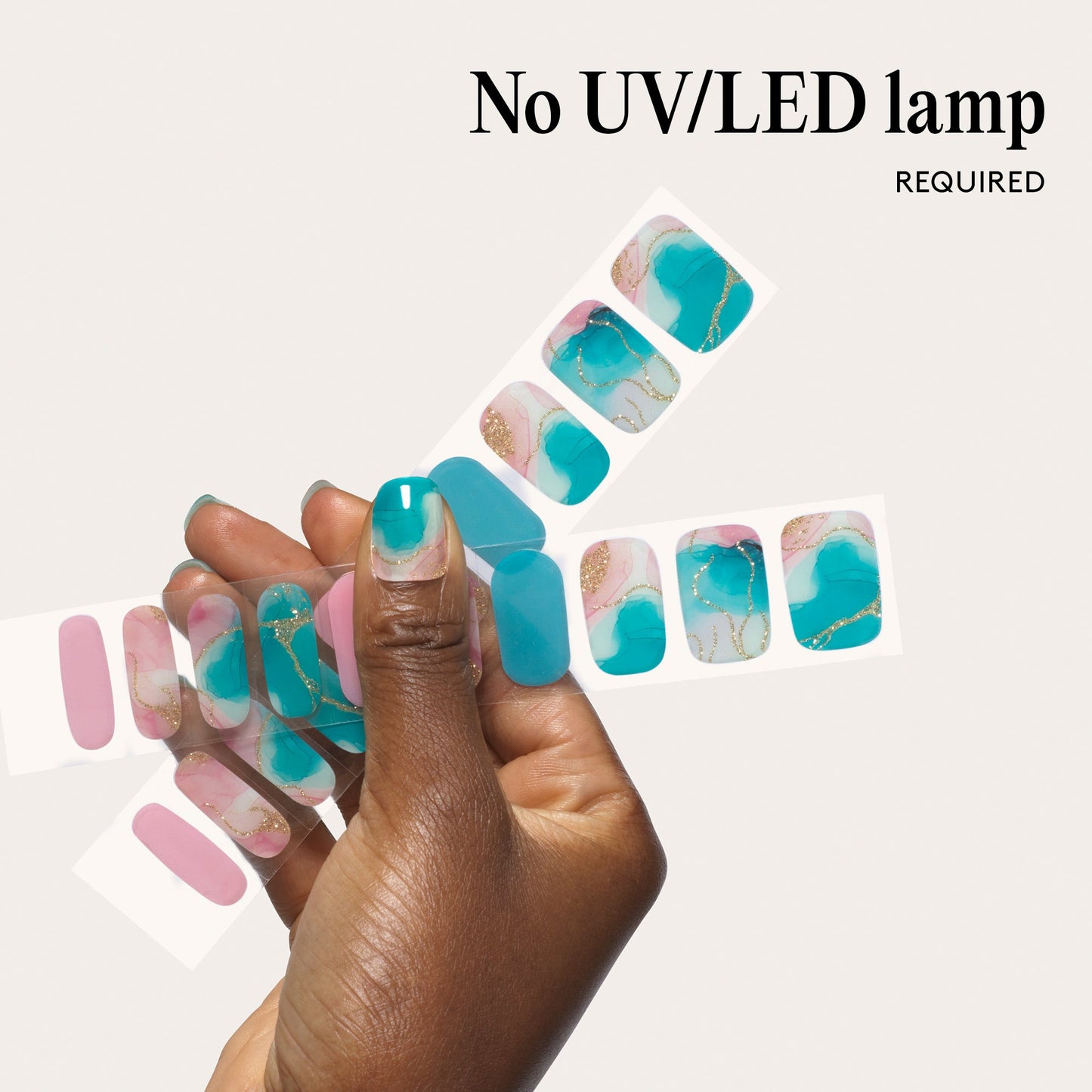 Mylee Gel Nail Wraps - Cosmic Swirl