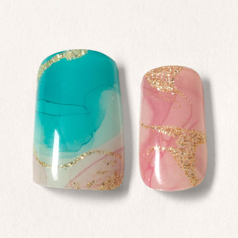 Mylee Gel Nail Wraps - Cosmic Swirl