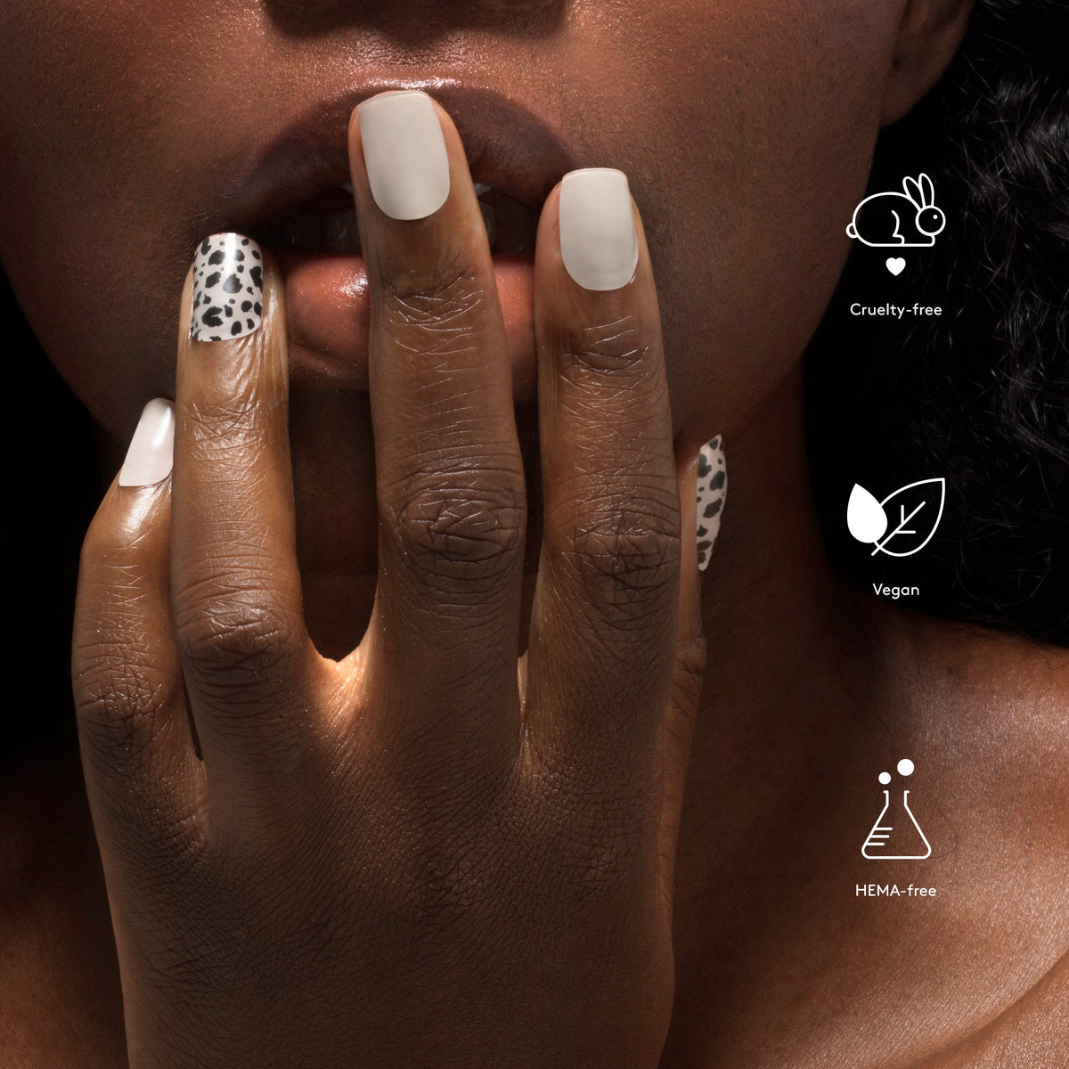Mylee Gel Nail Wraps - Cruella