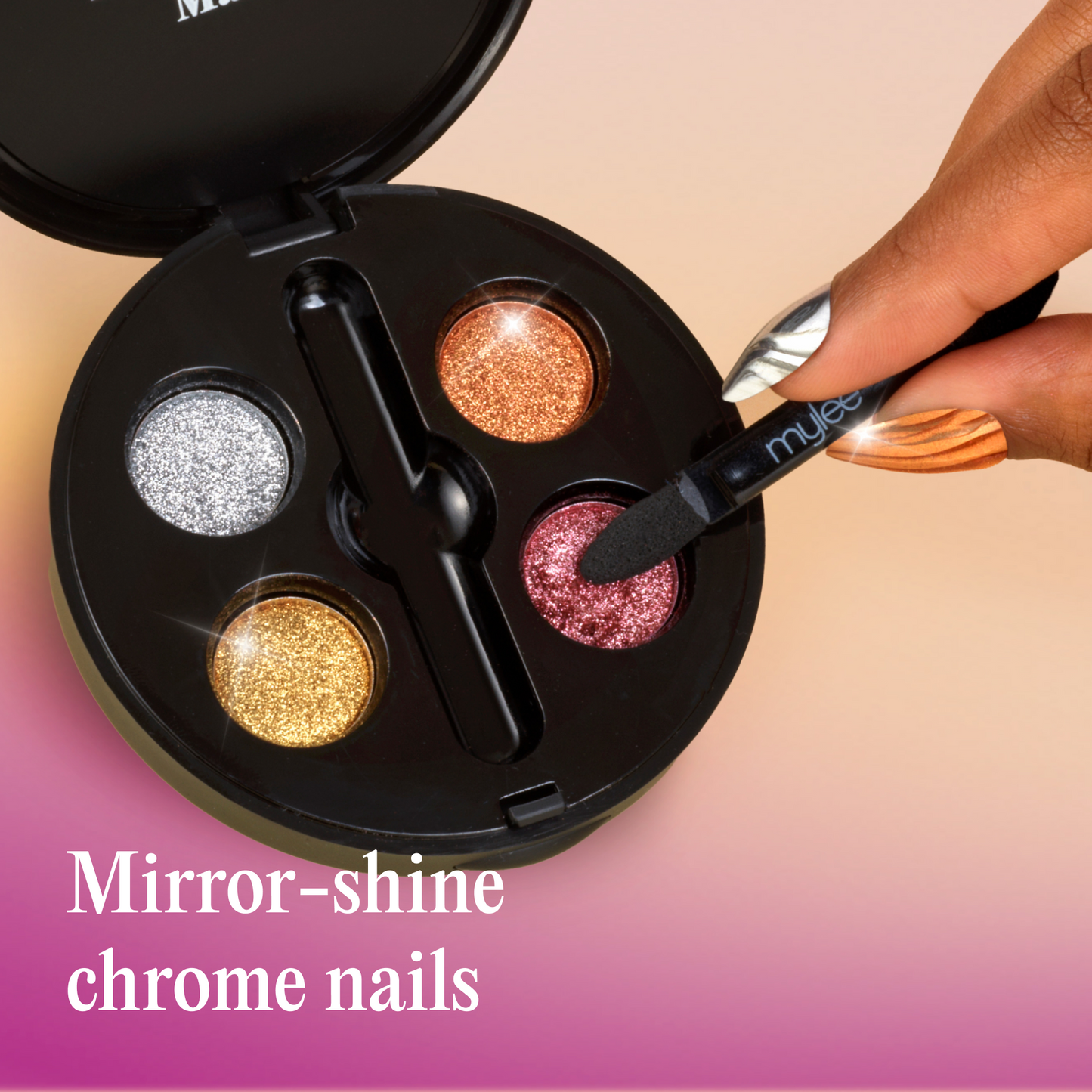 Mylee Pressed Chrome Palette - Chelsea