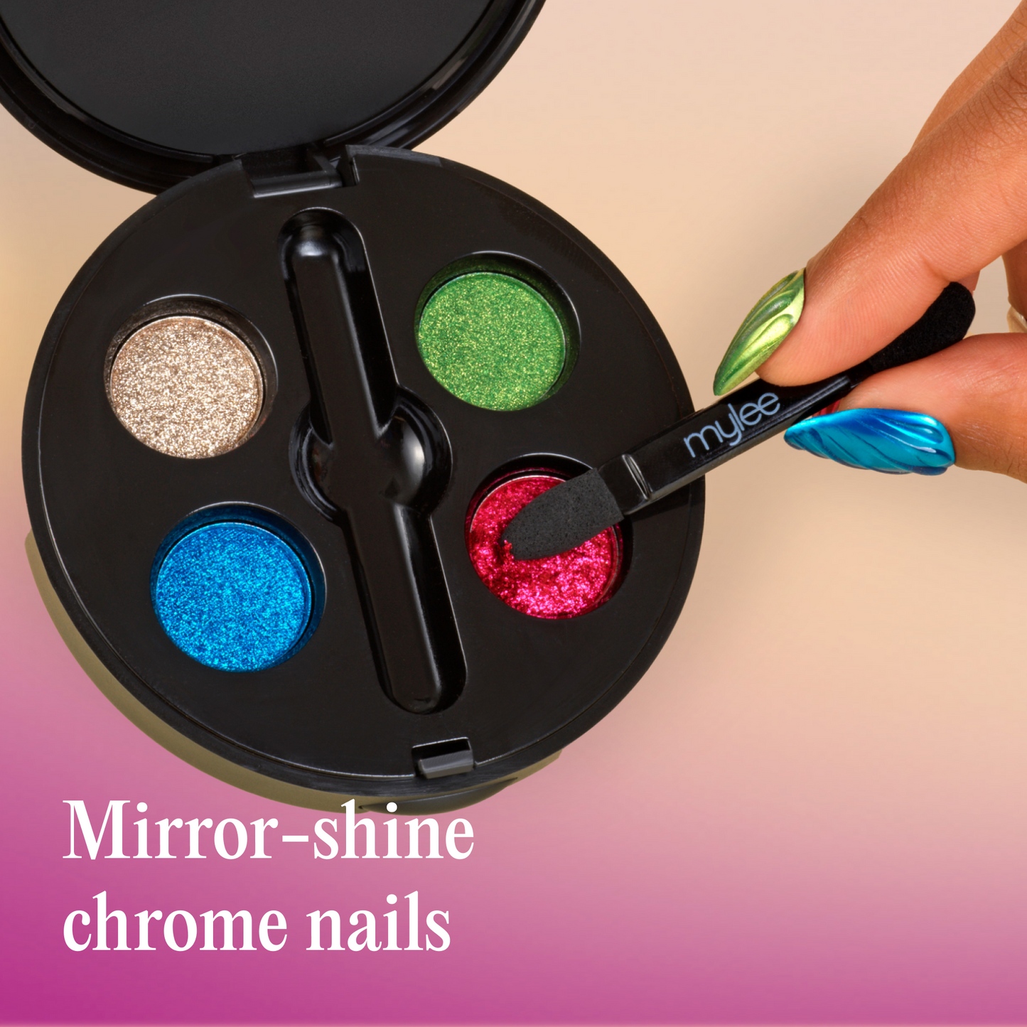 Mylee Pressed Chrome Palette - Camden