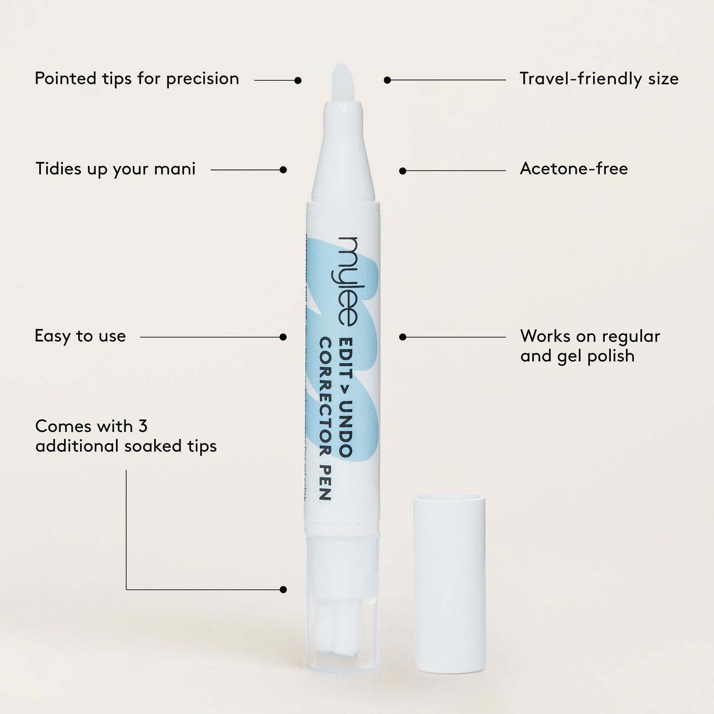 Mylee Edit > Undo Pen Corrector Pen