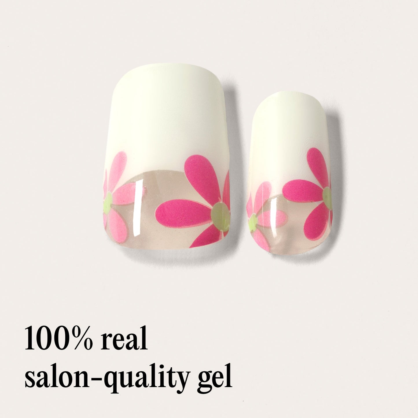 Mylee Gel Nail Wraps - The French Garden