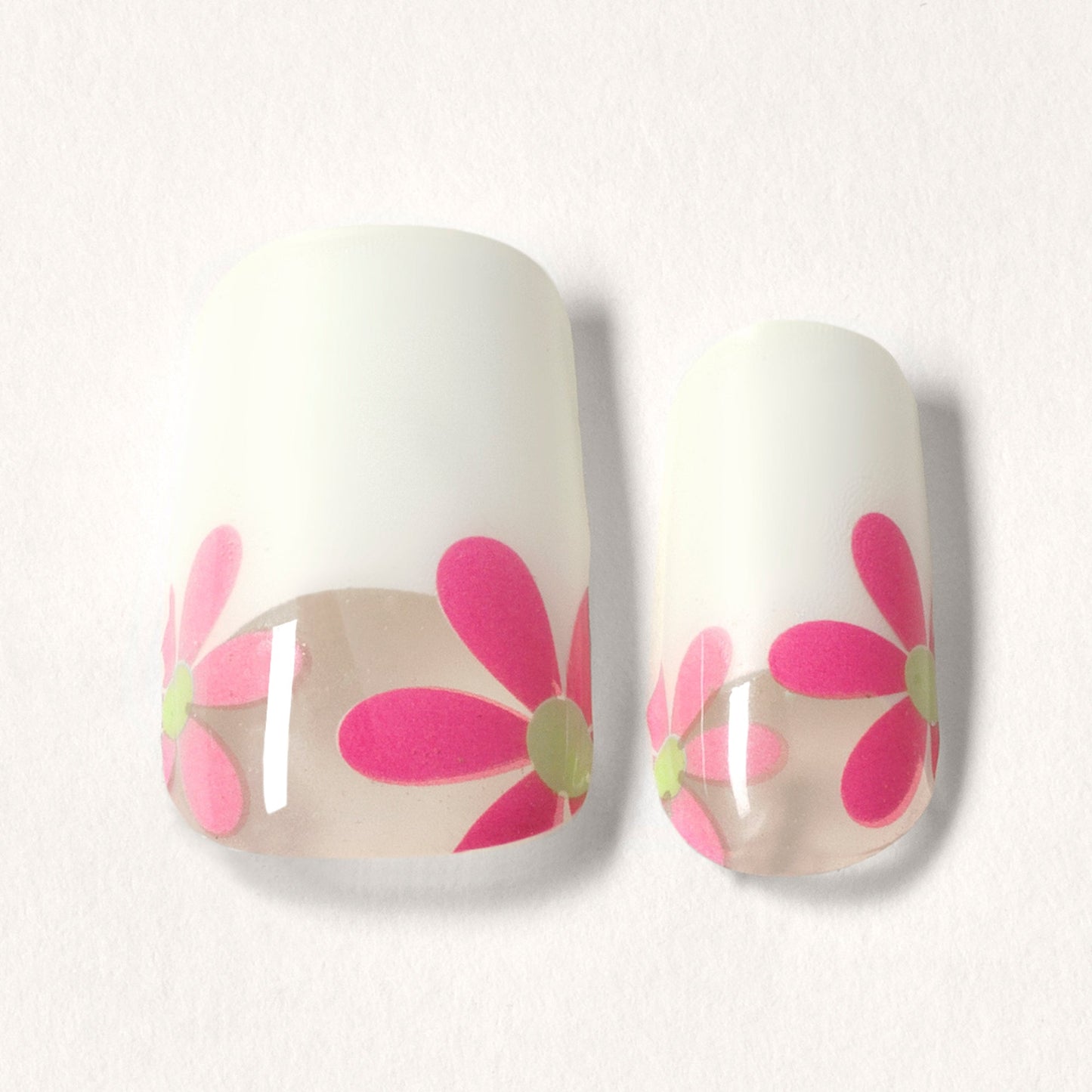 Mylee Gel Nail Wraps - The French Garden
