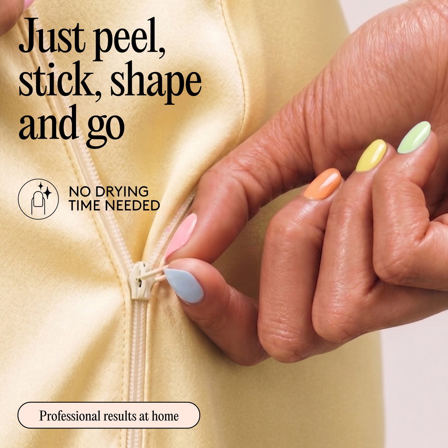 Mylee Gel Nail Wraps - Sunday Best