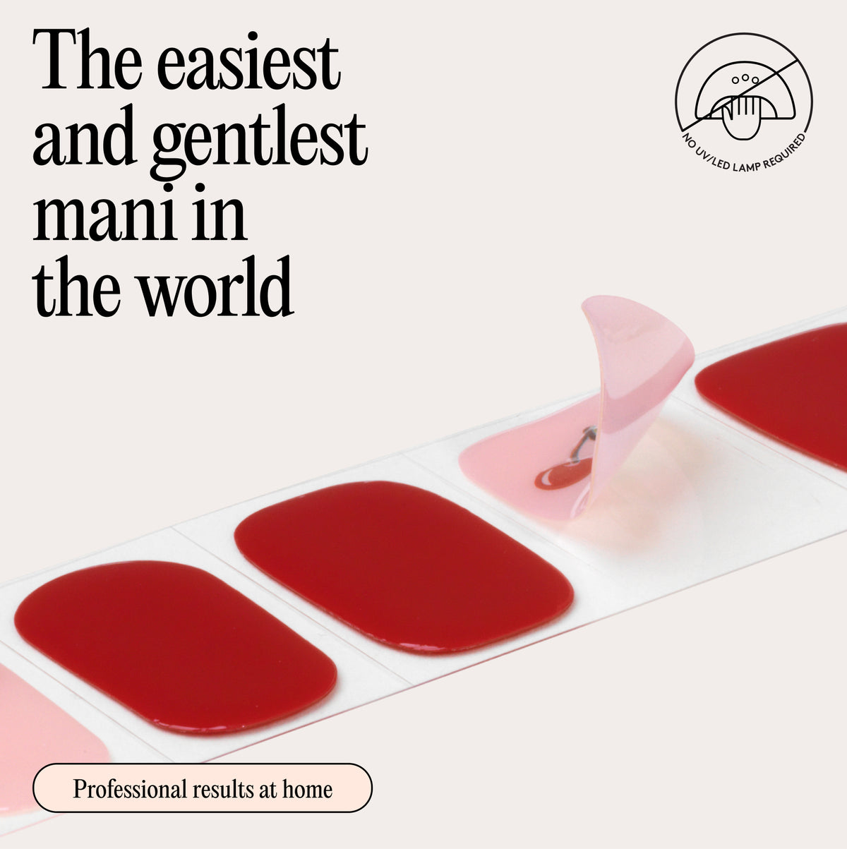 Mylee Gel Nail Wraps - Cherry-Picked