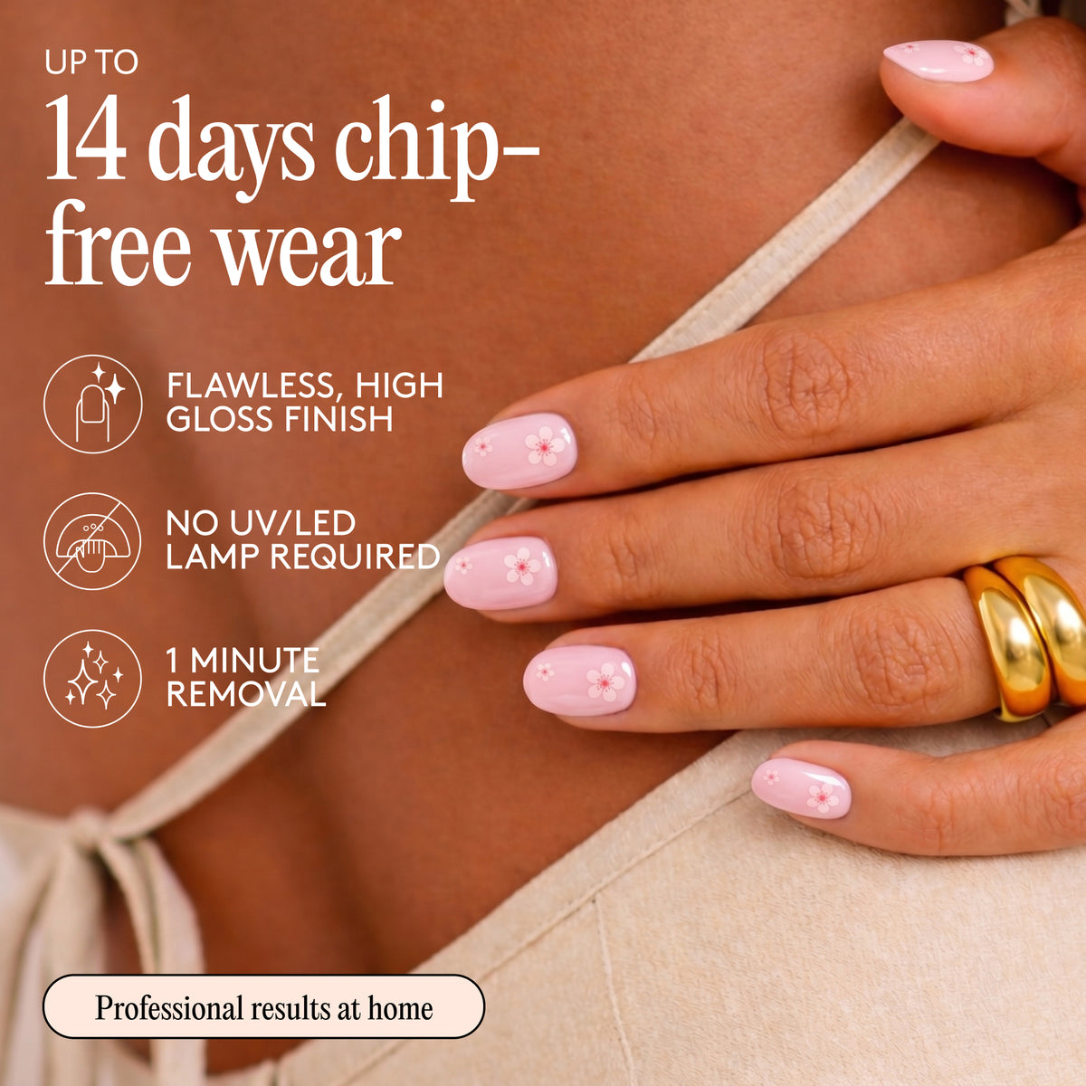Mylee Gel Nail Wraps - Spring In Kyoto