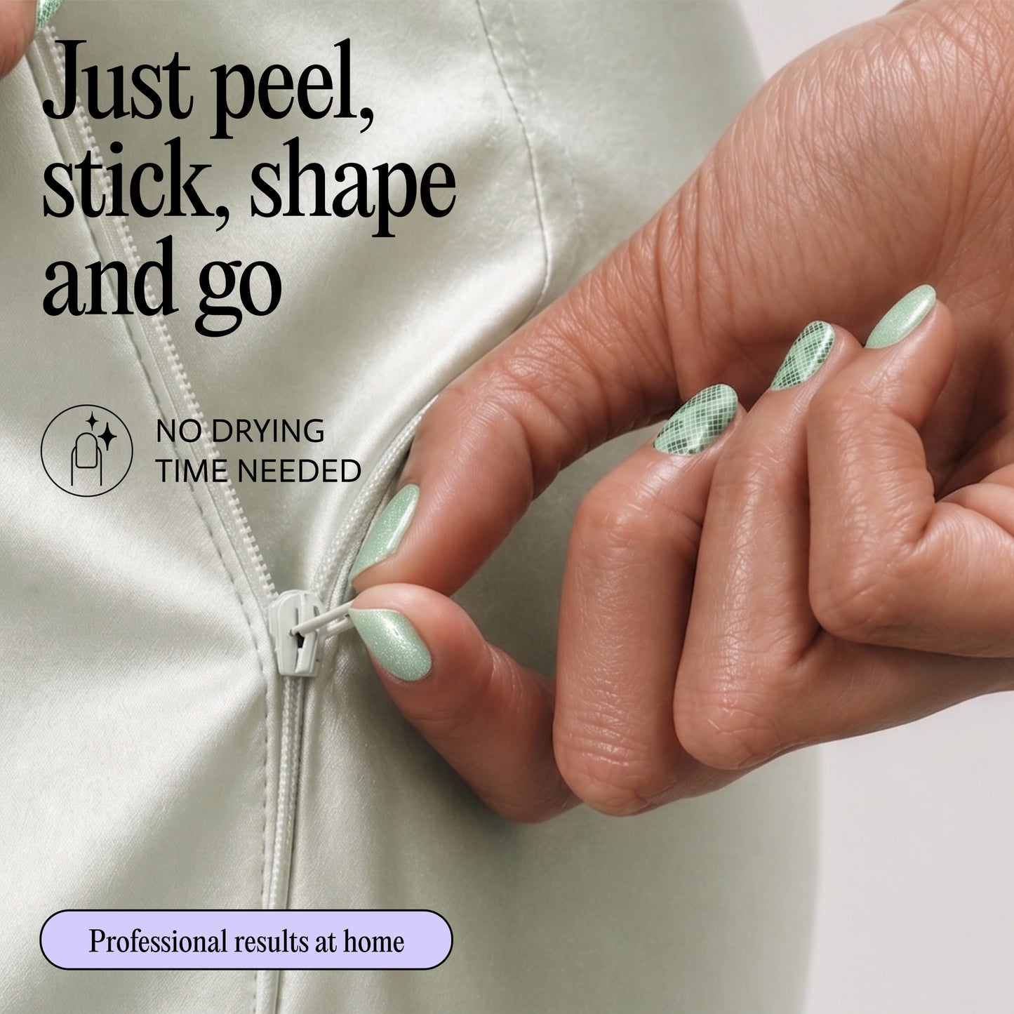 Mylee Gel Nail Wraps - Back To Nature