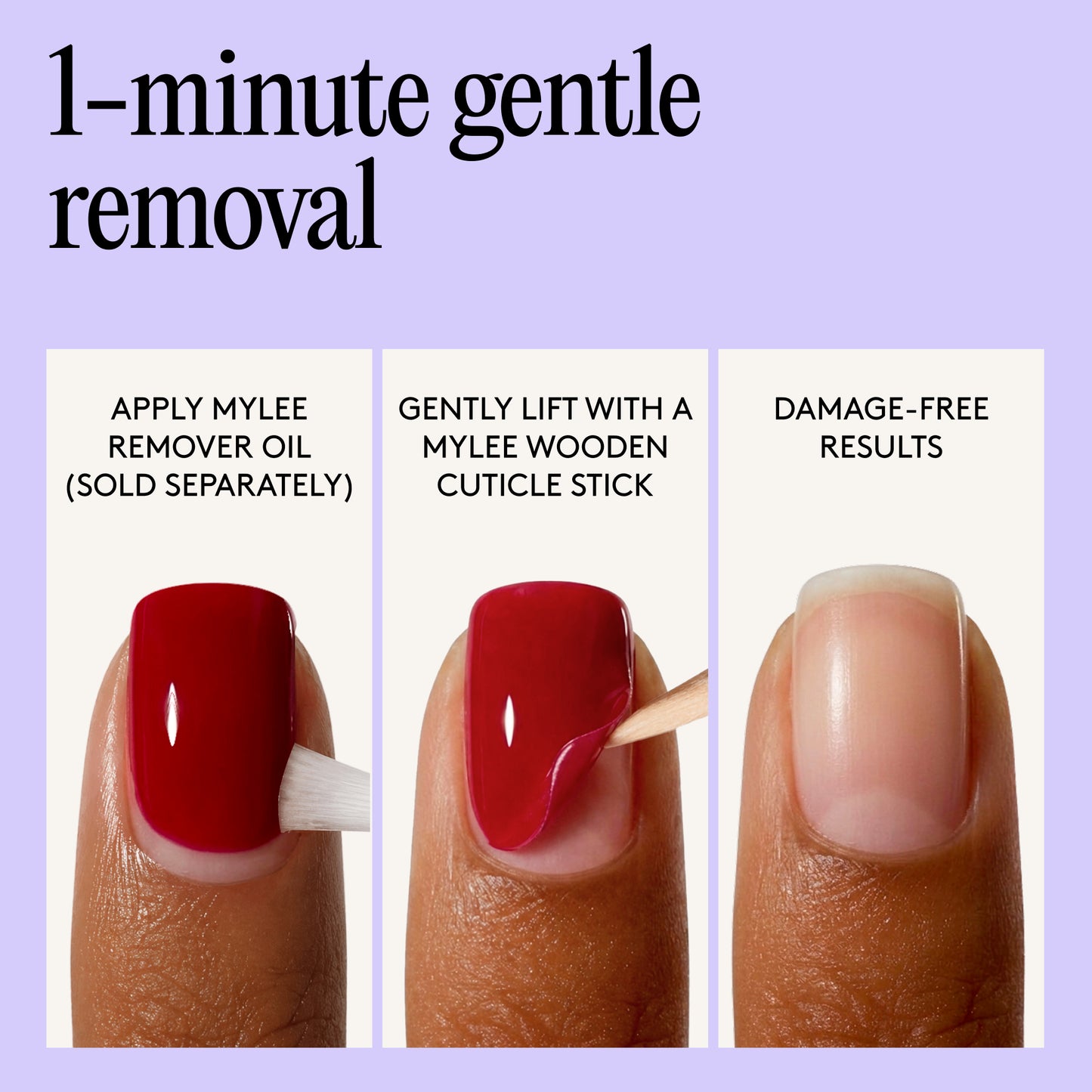 Mylee Gel Nail Wraps - Back To Nature