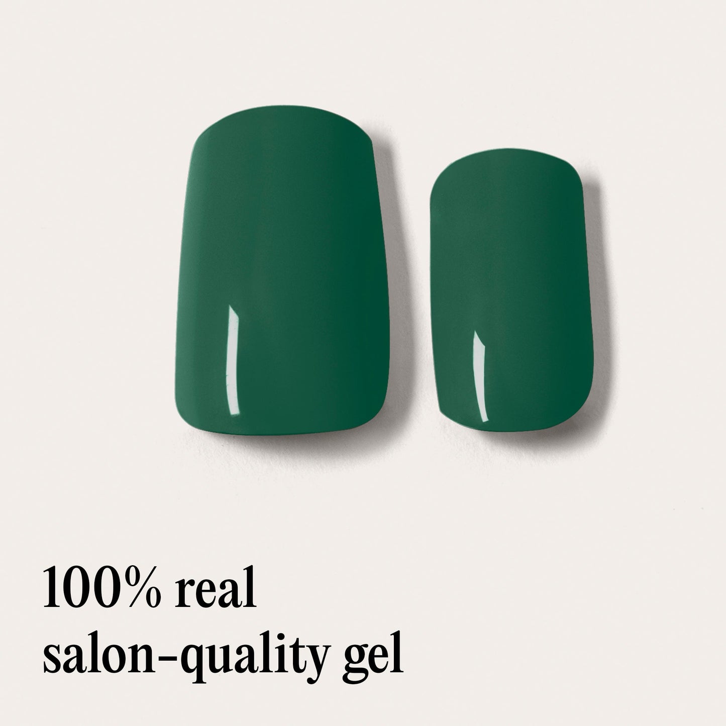 Mylee Gel Nail Wraps - Green Velvet
