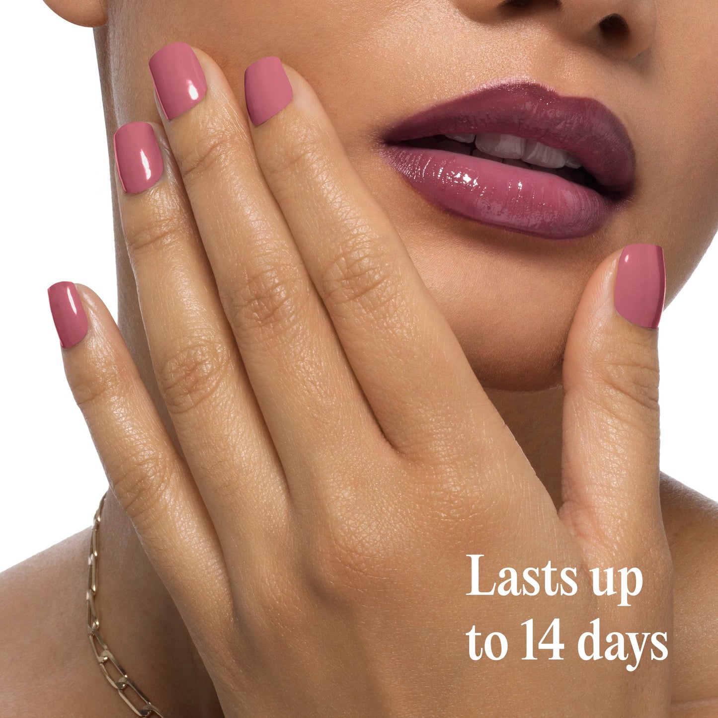 Mylee Gel Nail Wraps - Vintage Rose