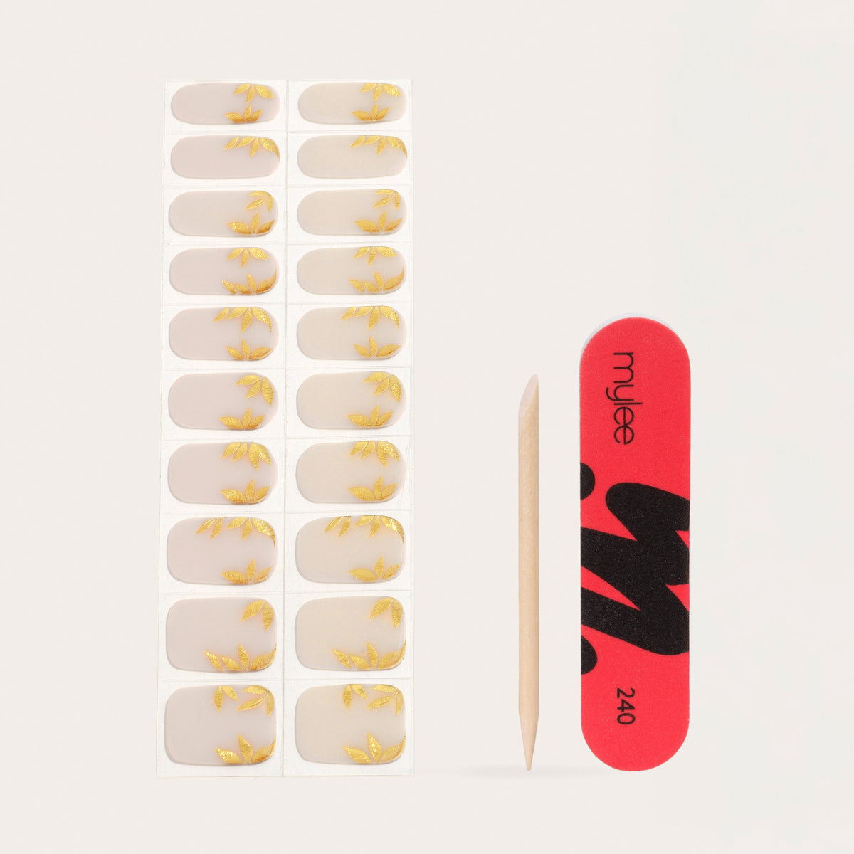 Mylee Golden Era Gel Nail Wraps