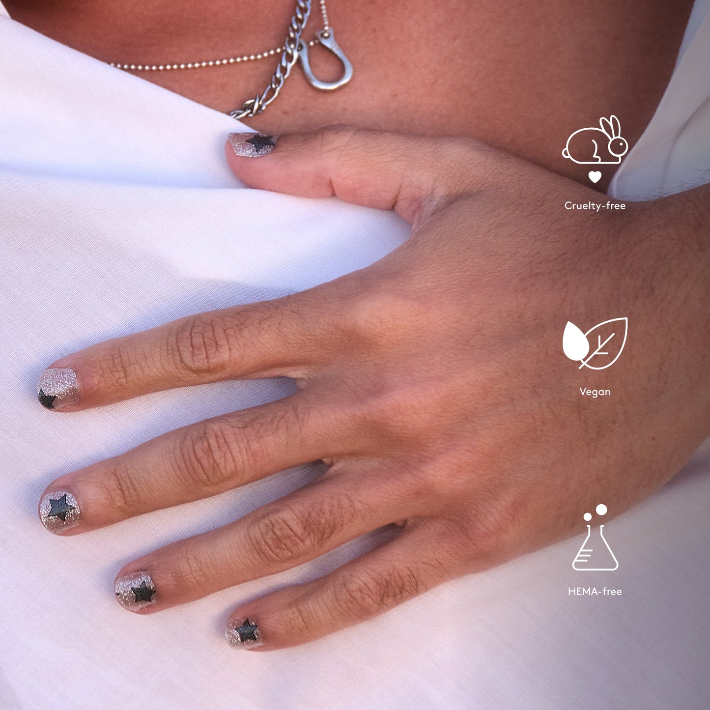 Mylee Gel Nail Wraps - Starman