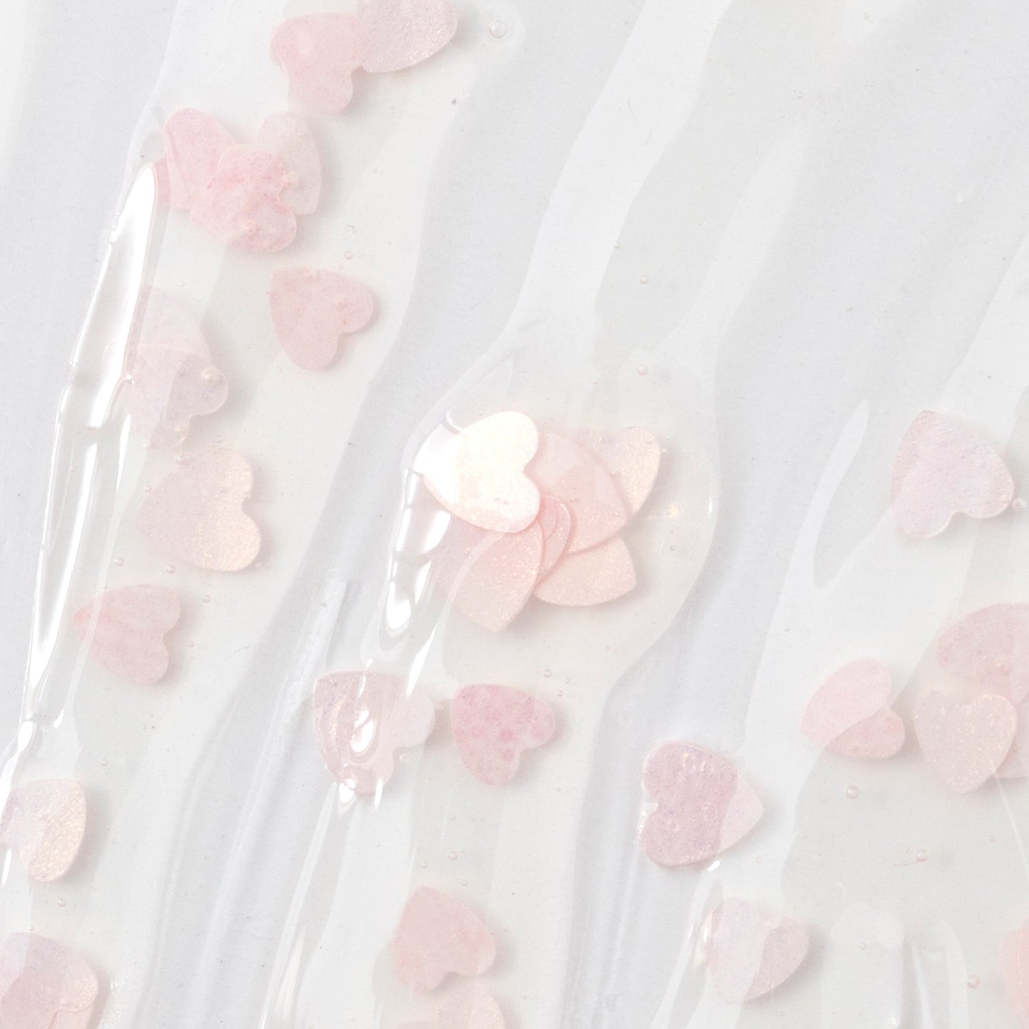 Mylee No Wipe Top Coat Gel Polish - Heart Confetti