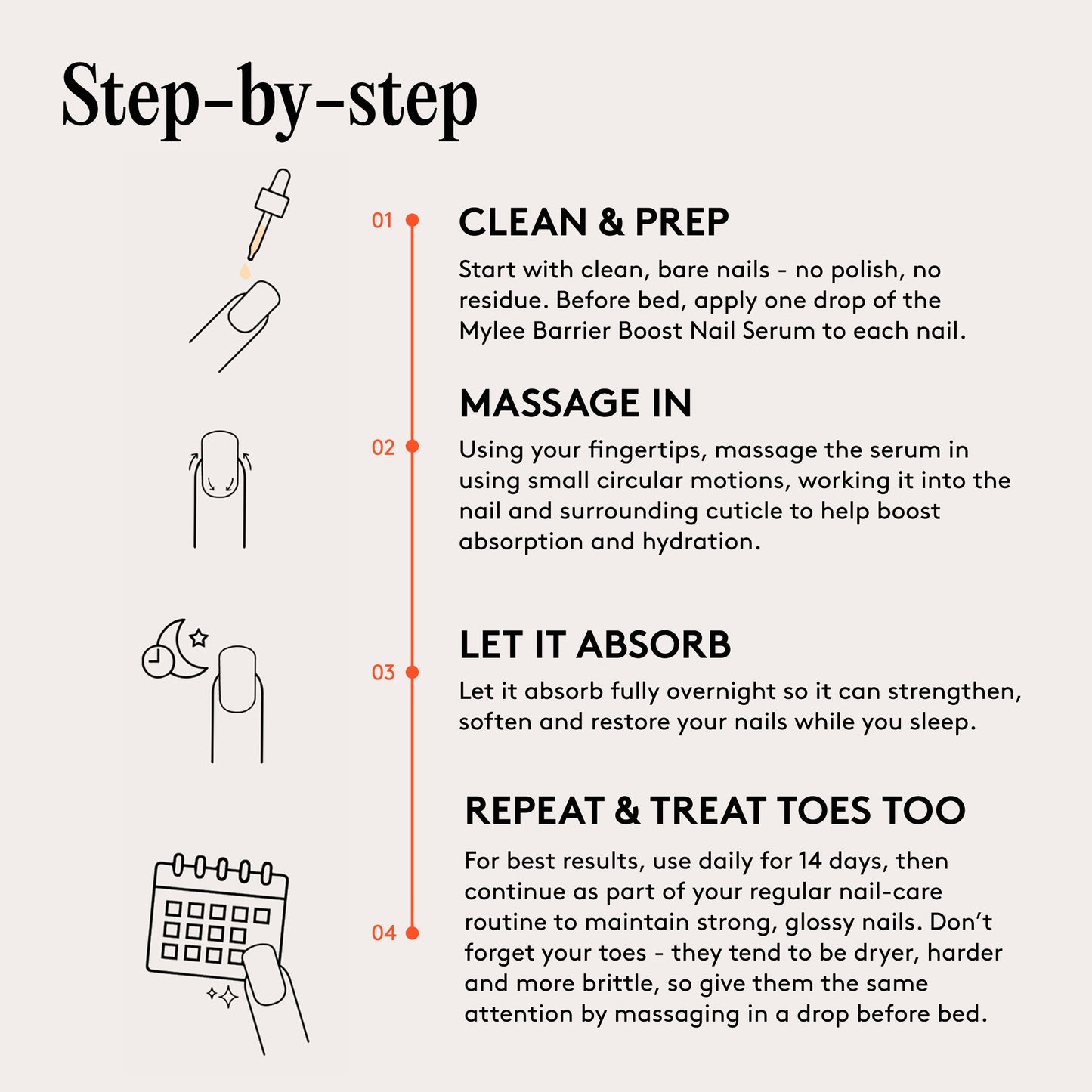 Mylee Barrier Boost Nail Serum