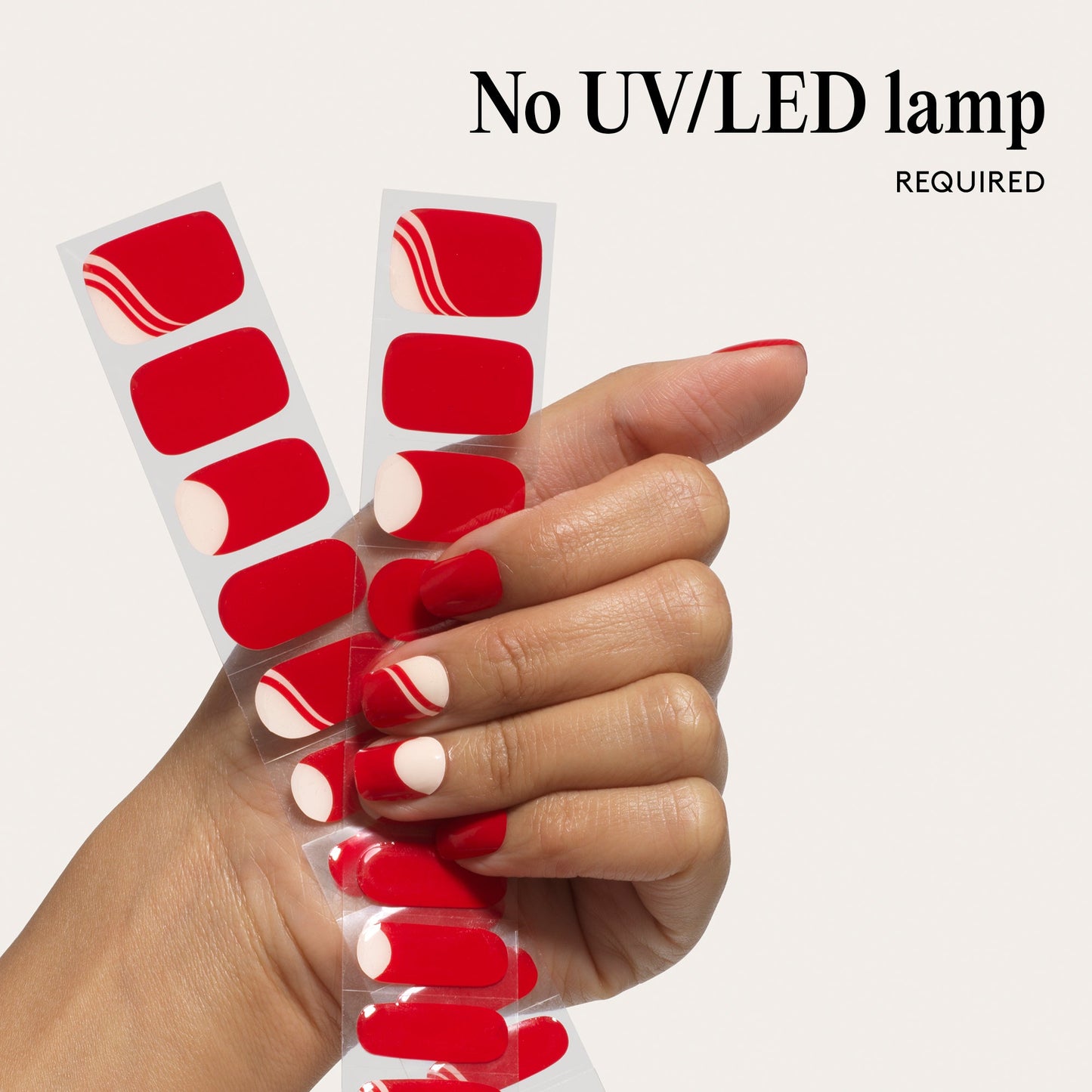 Mylee Gel Nail Wraps - Lady in Red