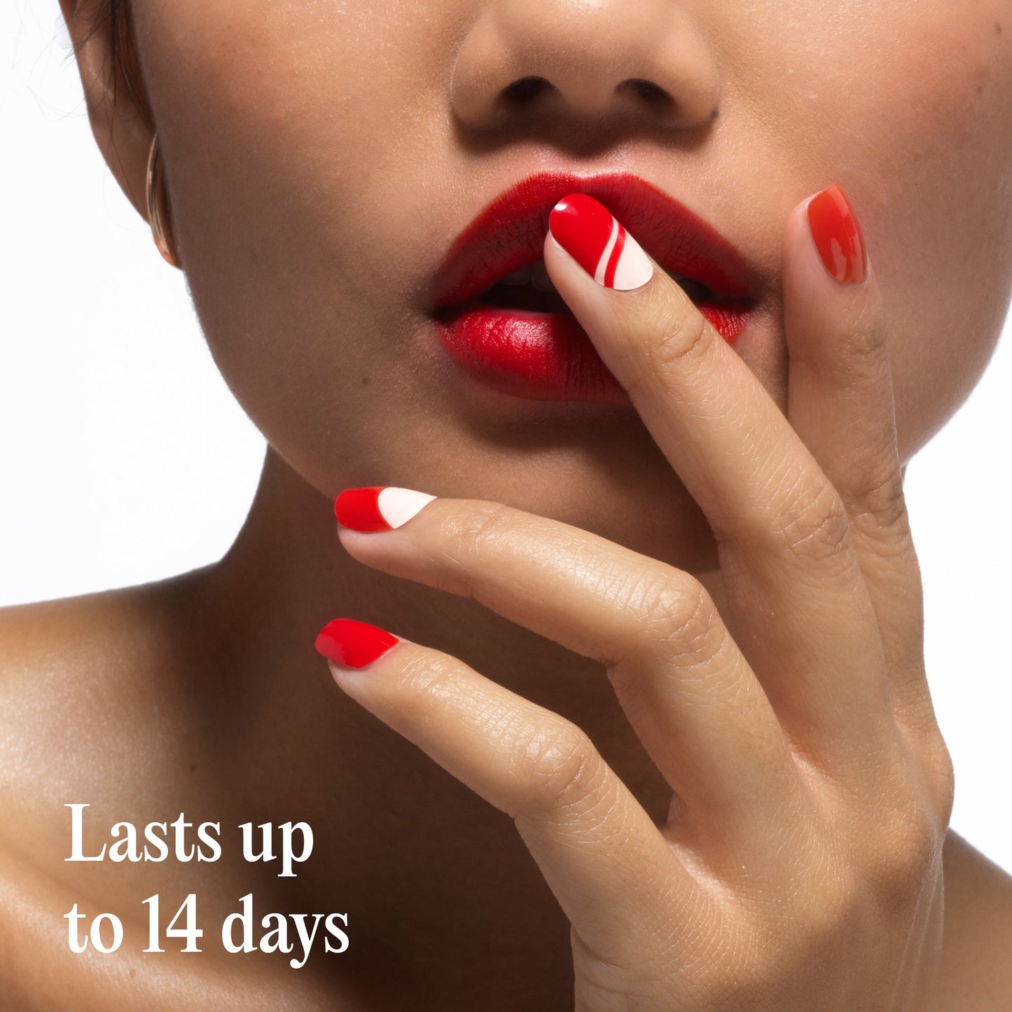 Mylee Gel Nail Wraps - Lady in Red