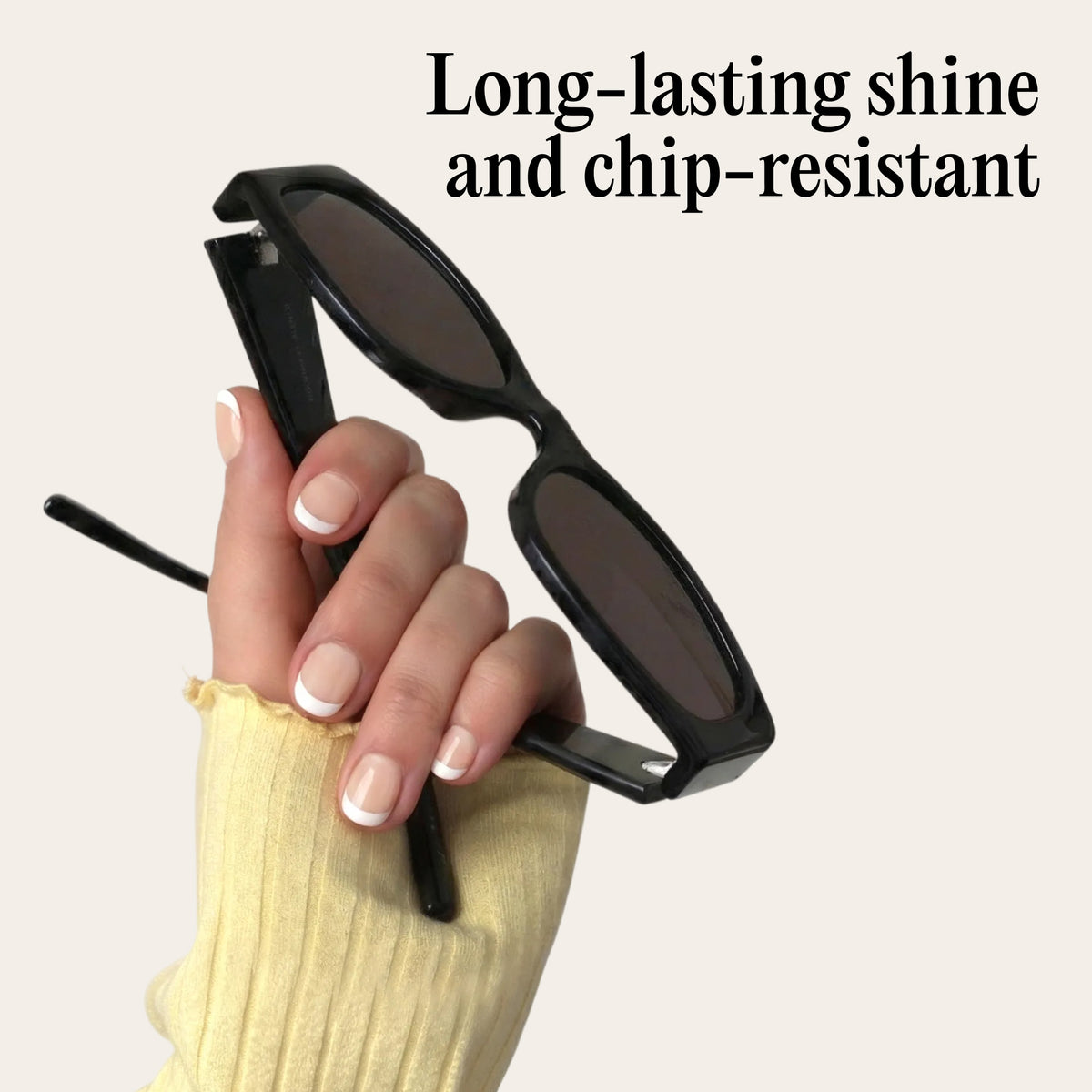 Mylee Gel Nail Wraps - Short Nail Bed French