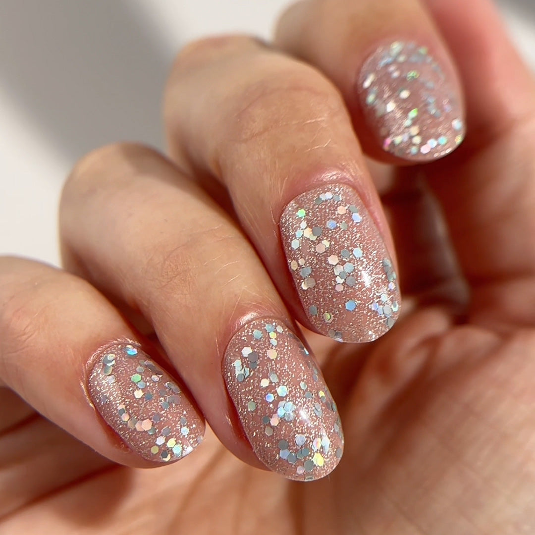 Mylee Gel Nail Wraps - Candy Floss