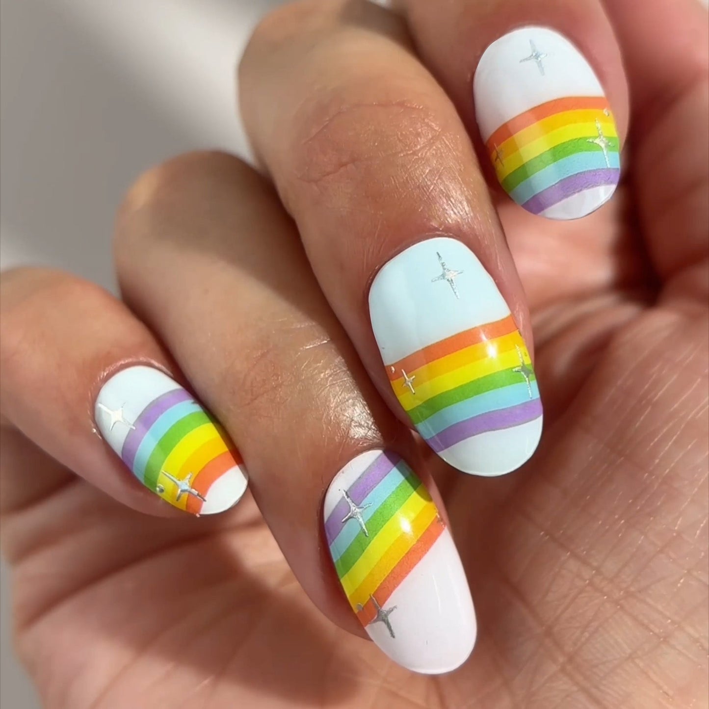 Mylee Gel Nail Wraps - Loud & Proud