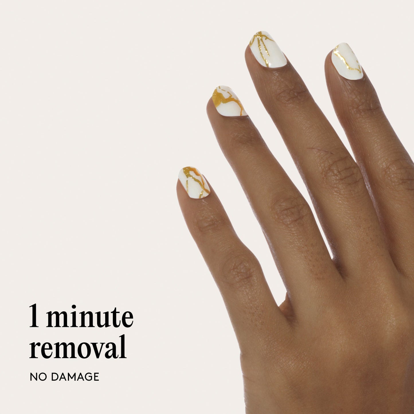 Mylee Gel Nail Wraps - Marbellous