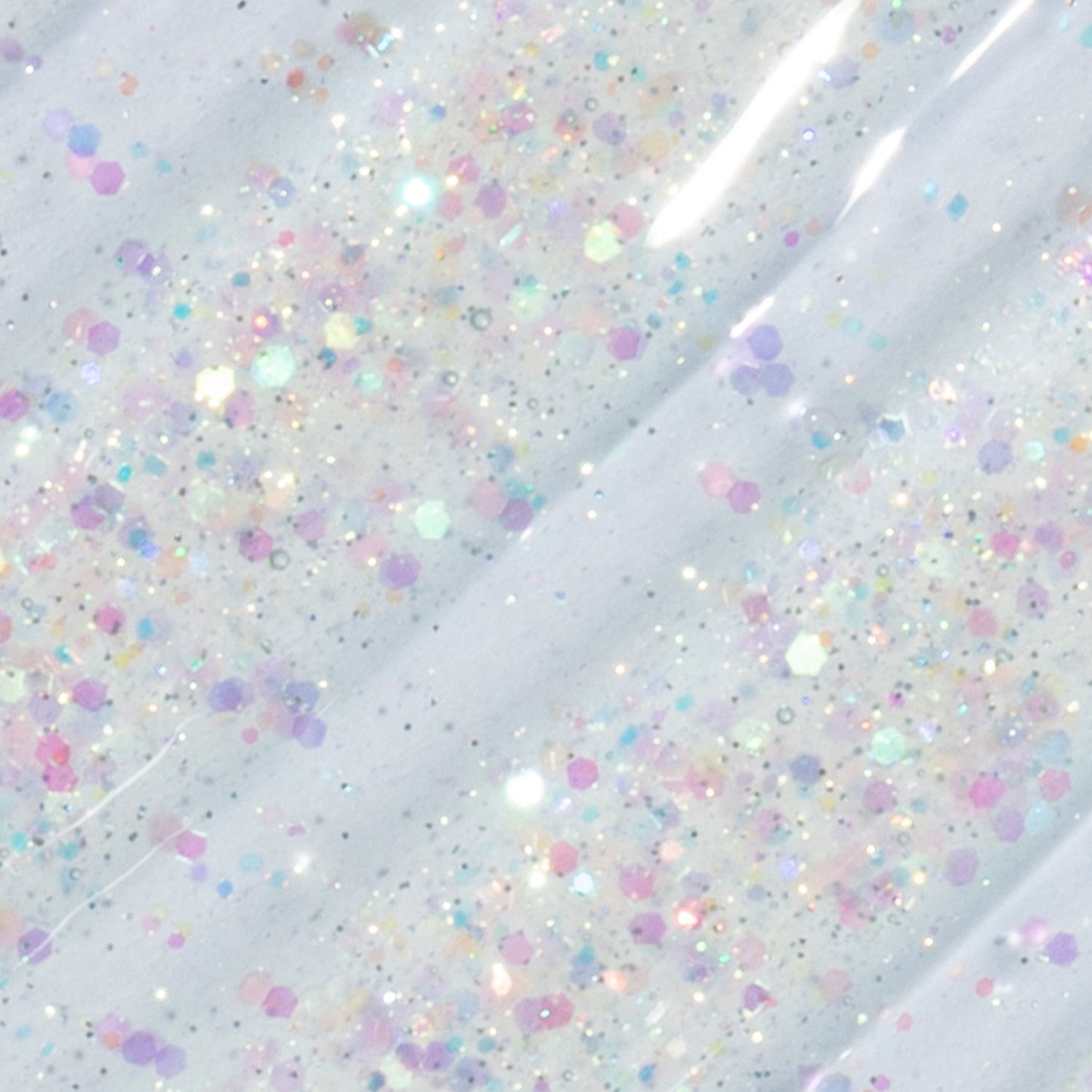 Mylee No Wipe Top Coat Gel Polish - Glitter