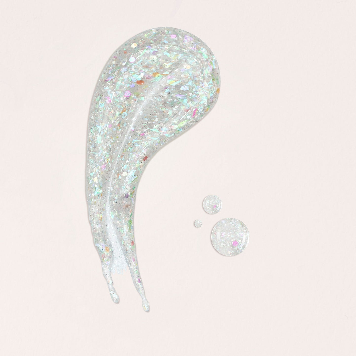Mylee No Wipe Top Coat Gel Polish - Iridescent Flake
