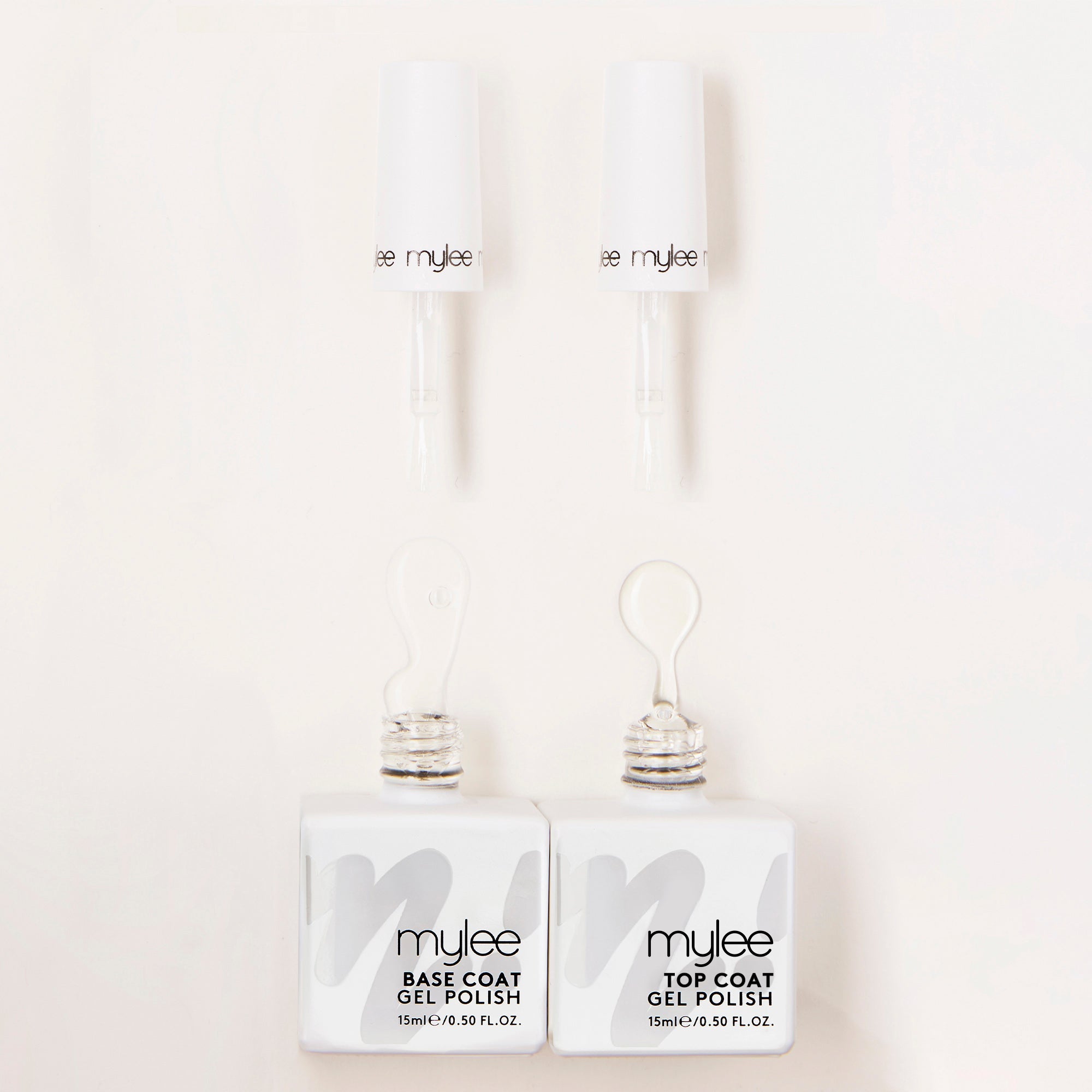 Base & Top Coat Duo Nail Gel Polish 2 x 15ml Mylee