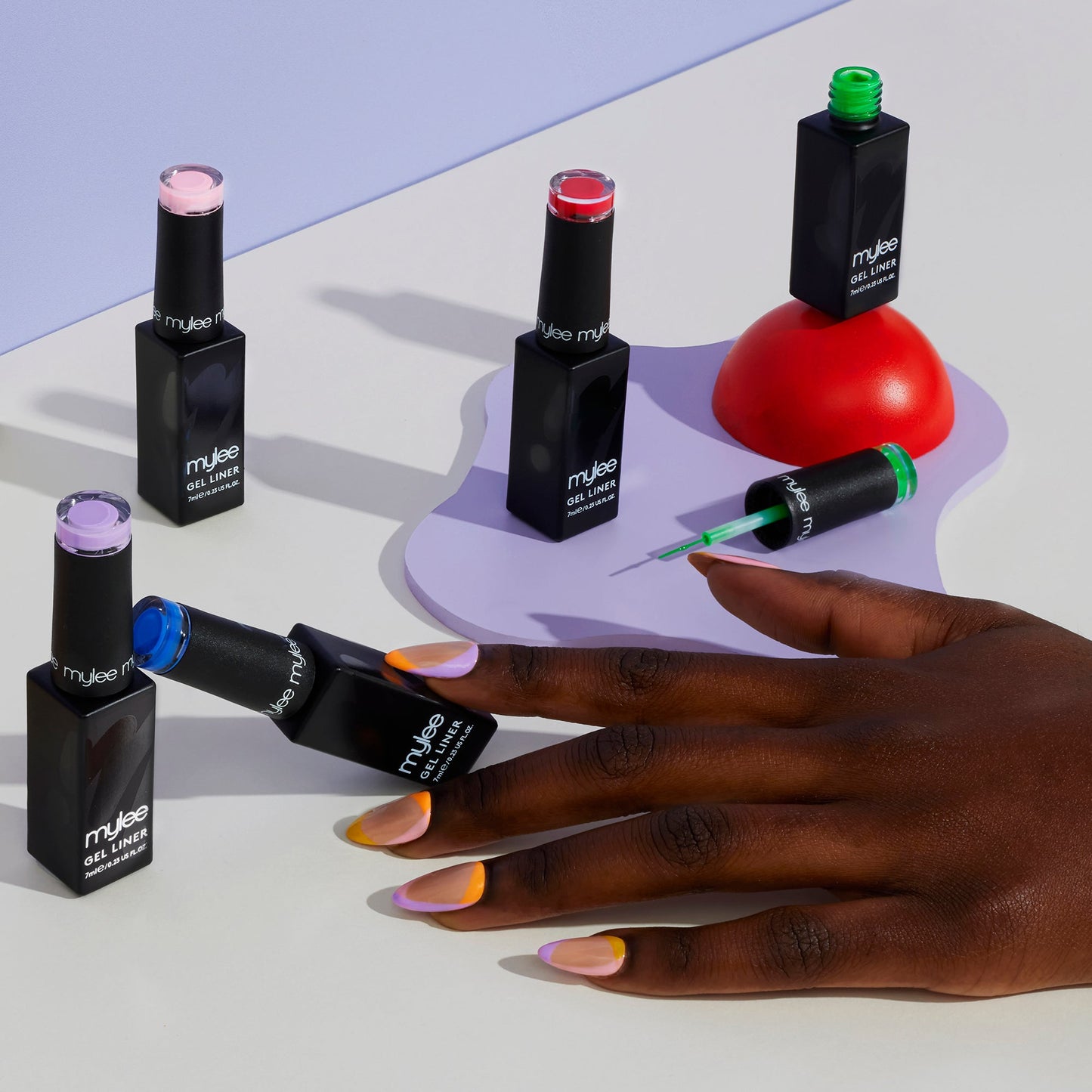 Mylee Liner Gel Polish - Tangerine Sorbet