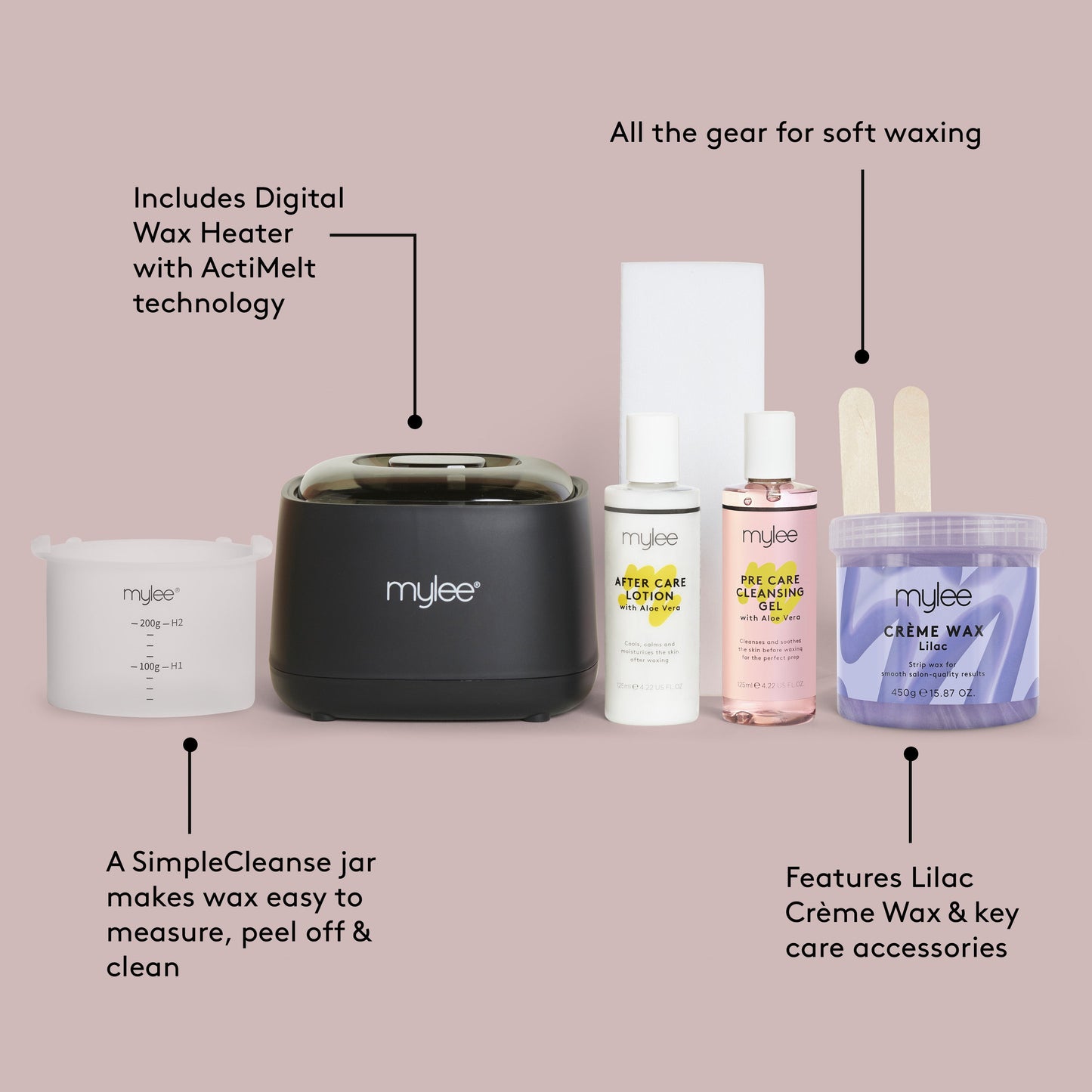 Mylee Crème De La Crème Waxing Kit