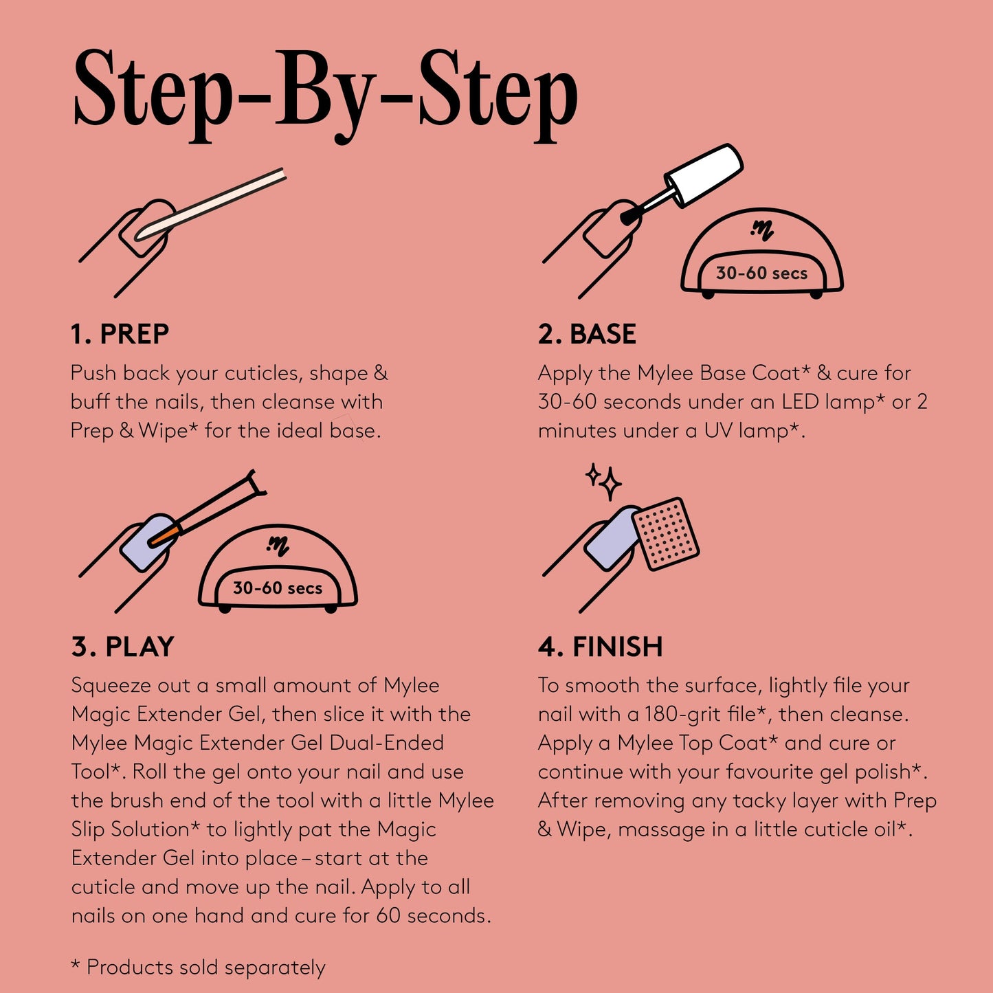 Mylee Magic Extender Gel - Clear