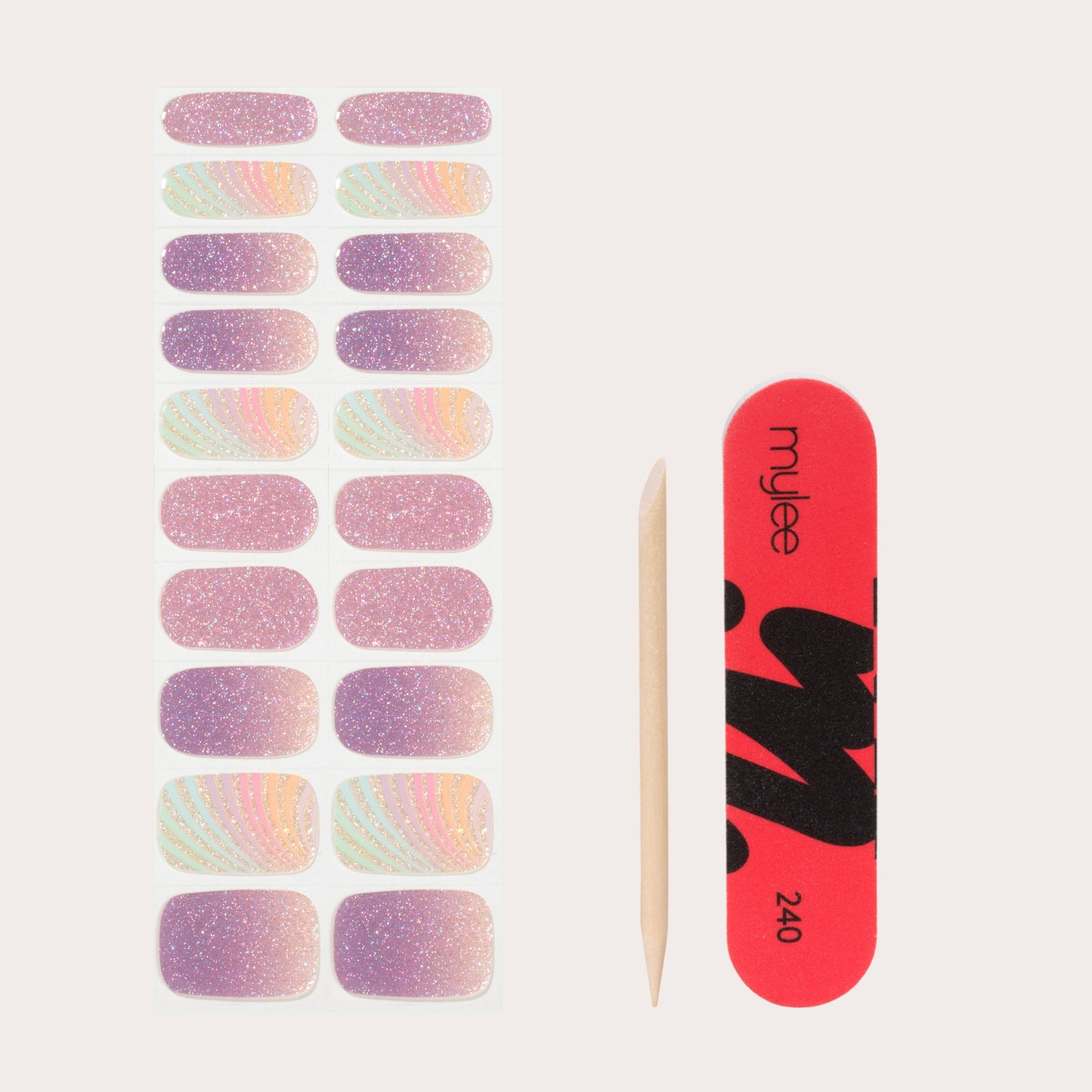 Mylee Gel Nail Wraps - Dusk 'Til Dawn