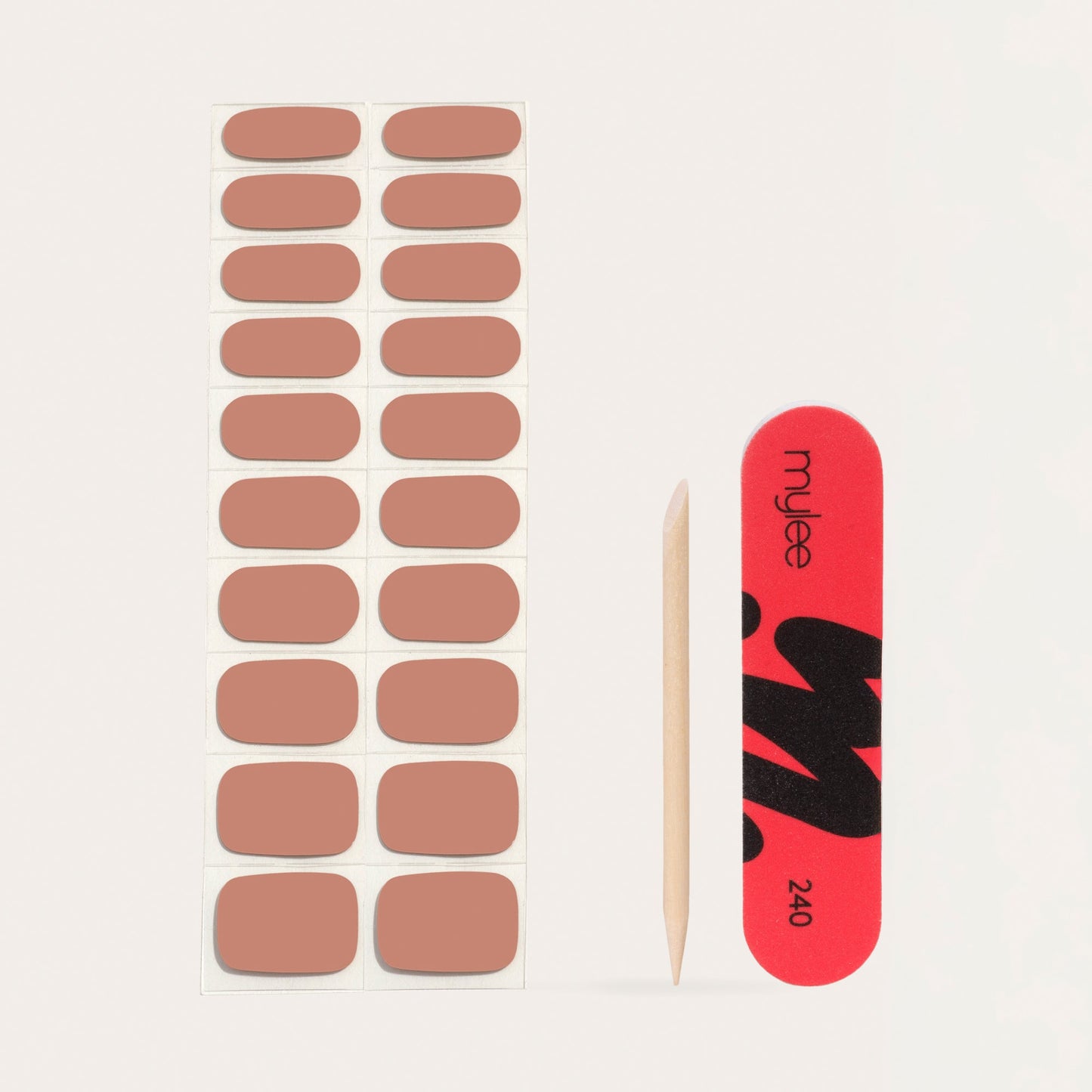 Mylee Naturally Darling Gel Nail Wraps